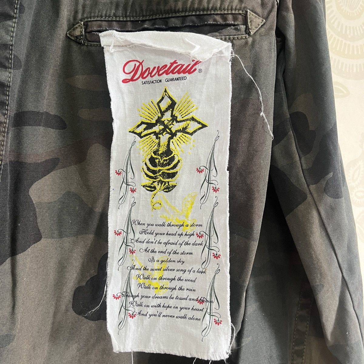 Hysteric Glamour × Seditionaries Vintage Wacko Maria Dovetail Skull Camouflage Jacket Size US M / EU 48-50 / 2 - 4 Thumbnail
