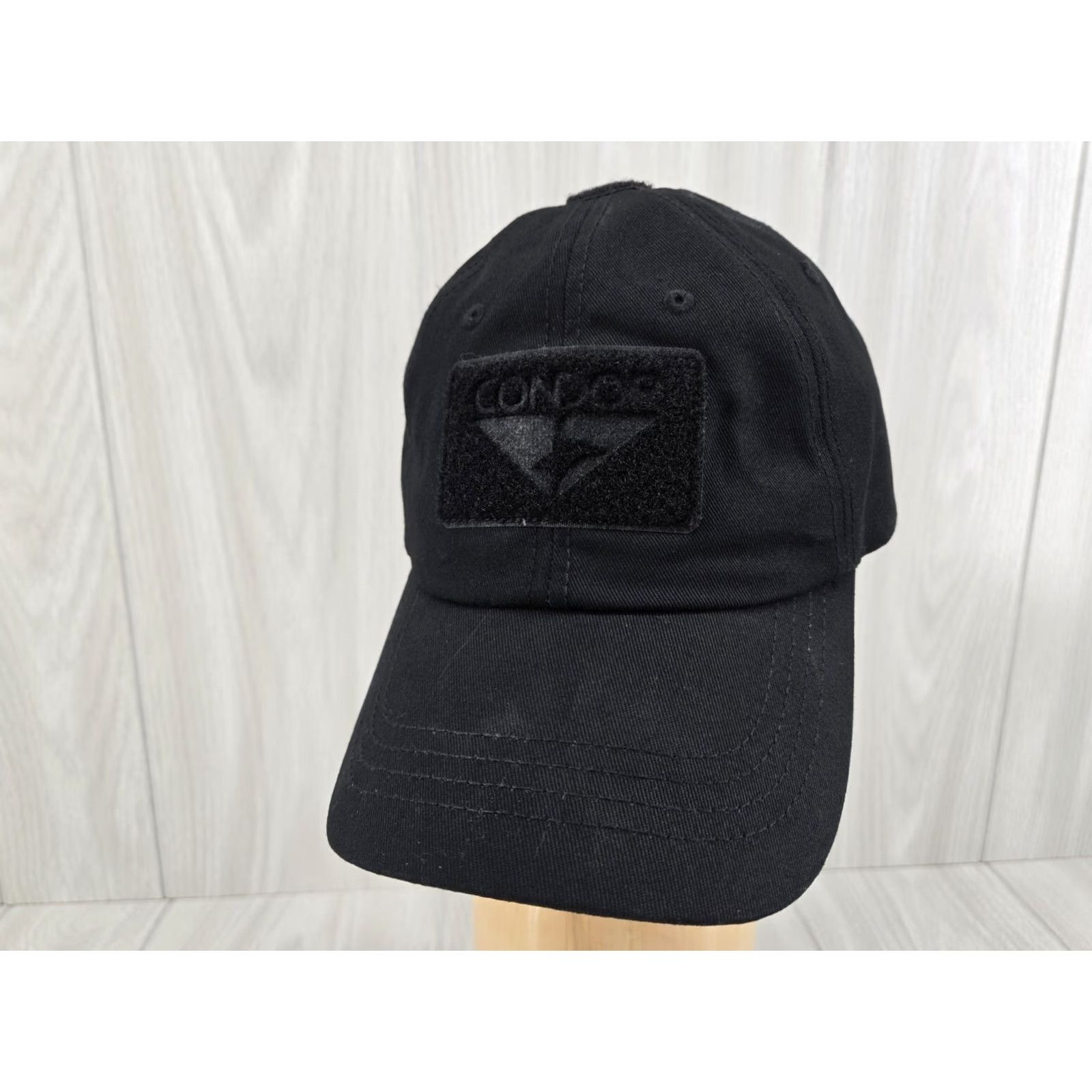 Vintage Condor Cap Adult Black Adjustable Breathable Tactical Patch Mens Hat Baseball Cap Size ONE SIZE - 2 Thumbnail
