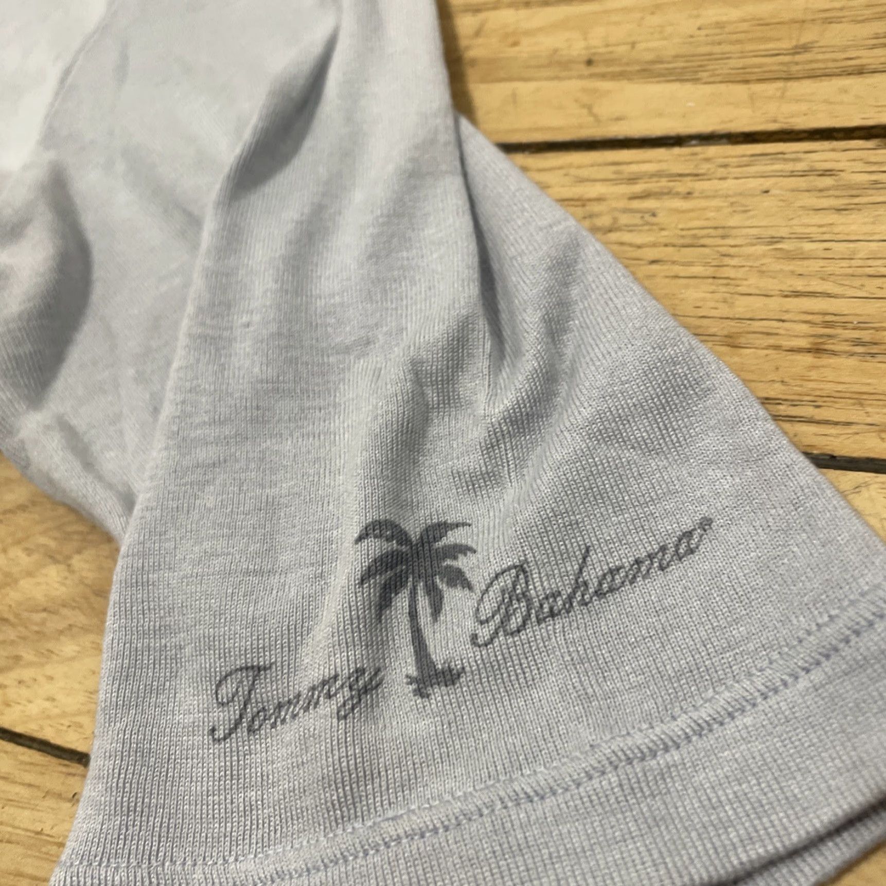 Tommy Bahama Tommy Bahama Silk Top Shirt Women M Light Blue Shimmer Beach 3/4 Sleeve V-Neck Pullover Casual Travel Womens Size M / US 6-8 / IT 42-44 - 7 Thumbnail