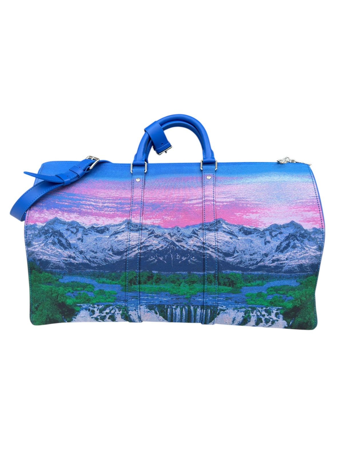 Louis Vuitton Louis Vuitton Virgil SS22 Landscape Keepall 50b Duffle Bag Size ONE SIZE - 4 Thumbnail