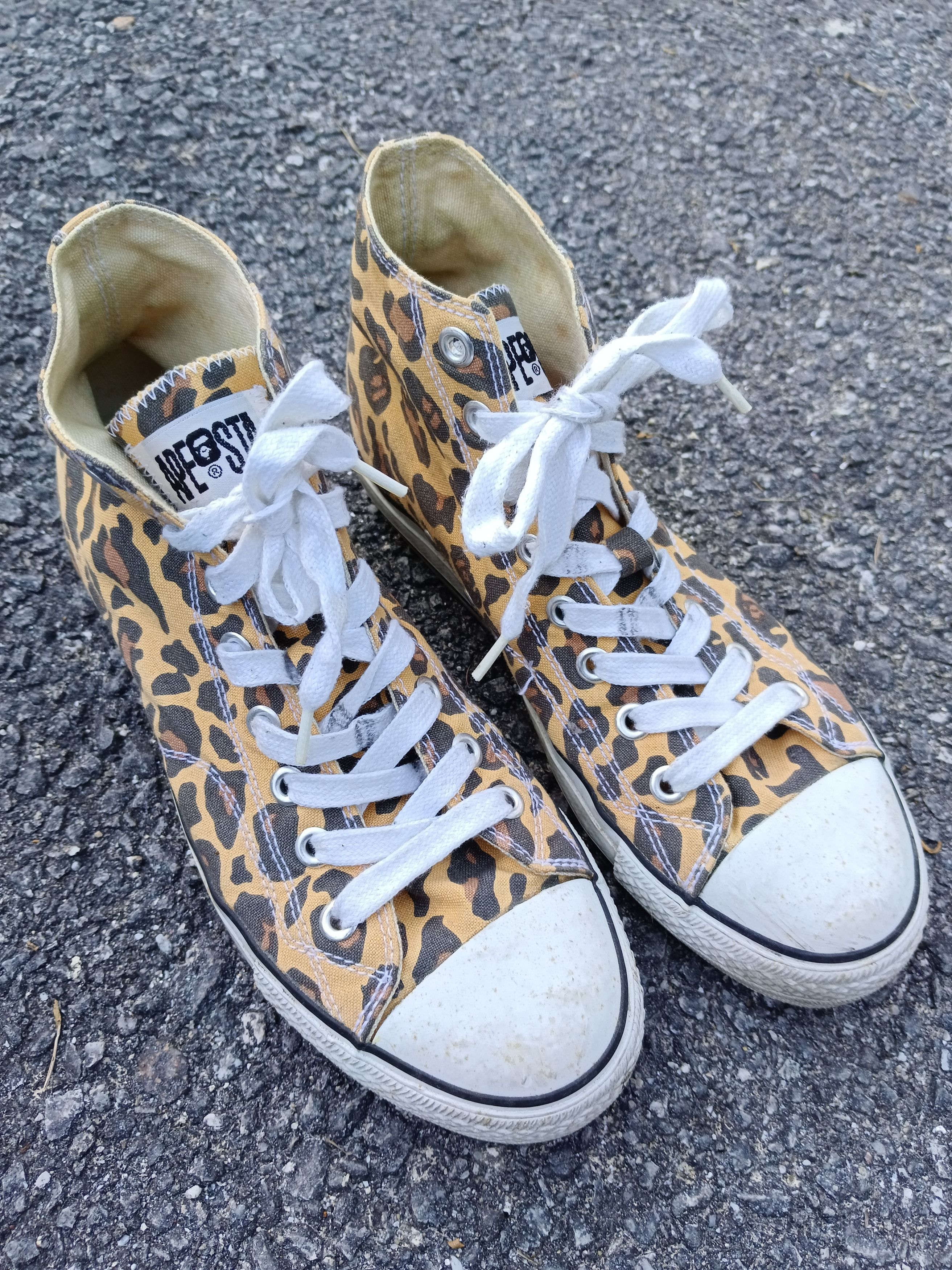 Bape RARE🔥BAPE REIGN SUPREME LEOPARD Size US 8 / EU 41 - 3 Thumbnail