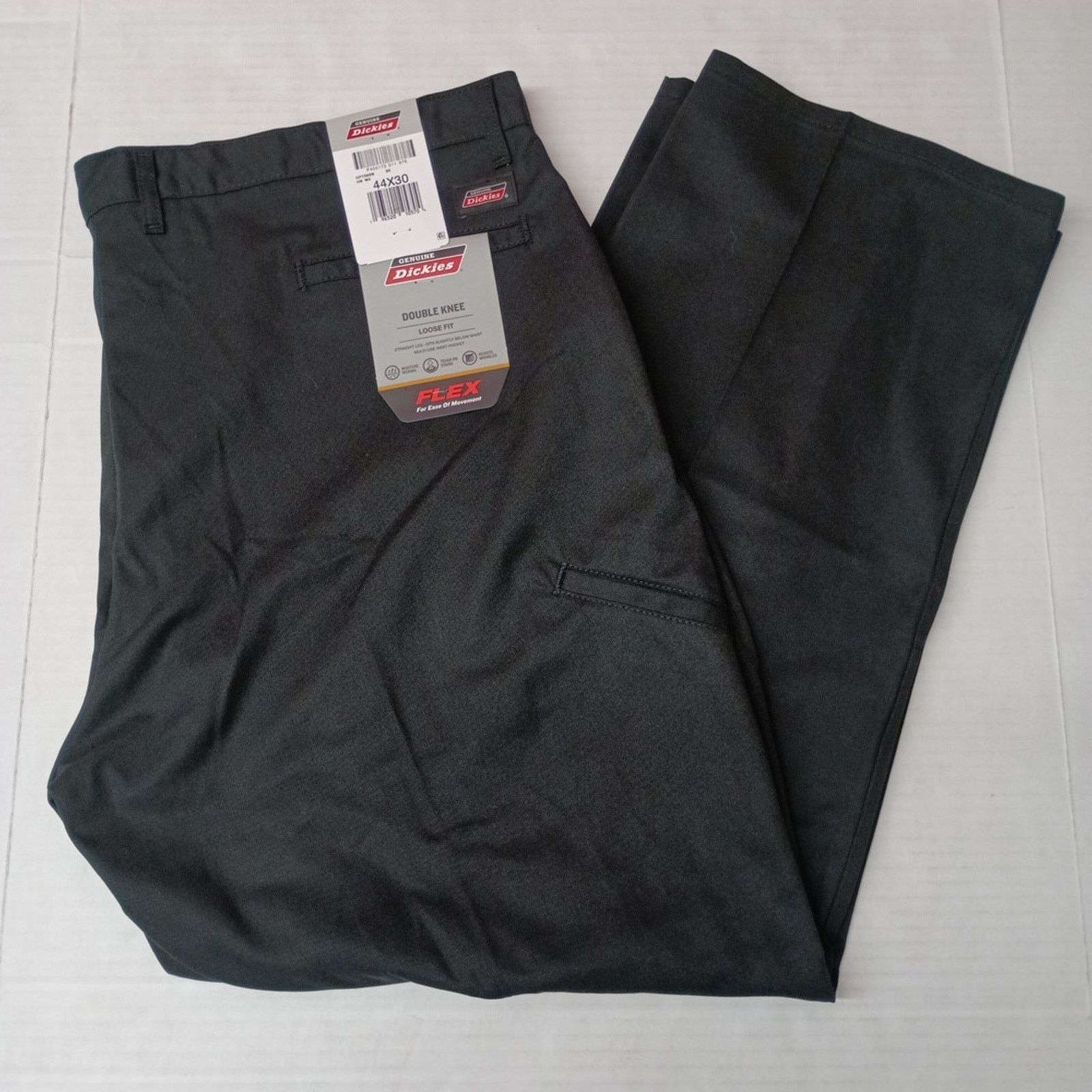 Dickies Dickies Loose Fit Double Knee Work Pants Men's 44x30 Black Size US 44 / EU 60 - 1 Thumbnail