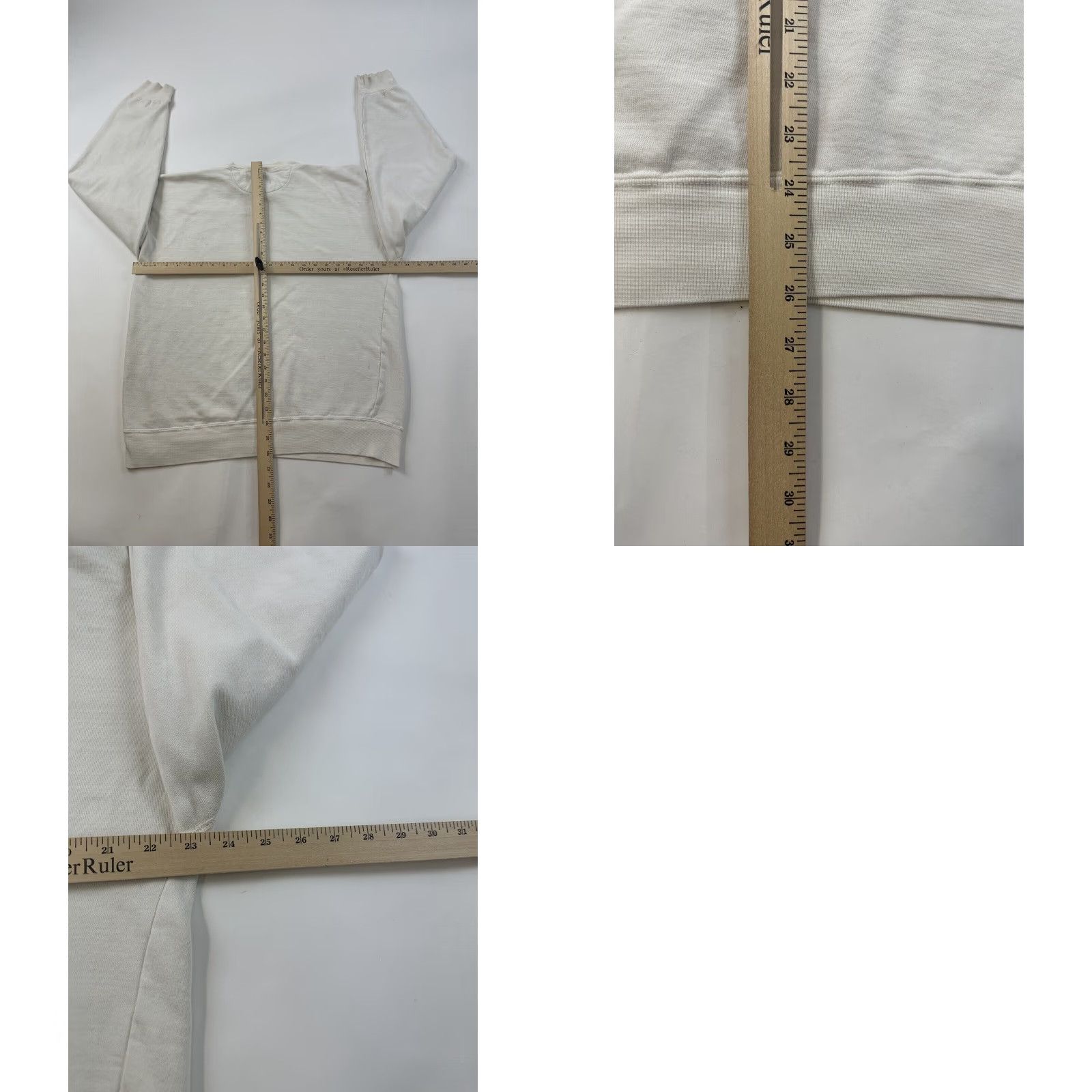 Chaps VINTAGE Chaps Ralph Lauren Crew Neck Sweatshirt Mens Medium White Size US M / EU 48-50 / 2 - 8 Thumbnail