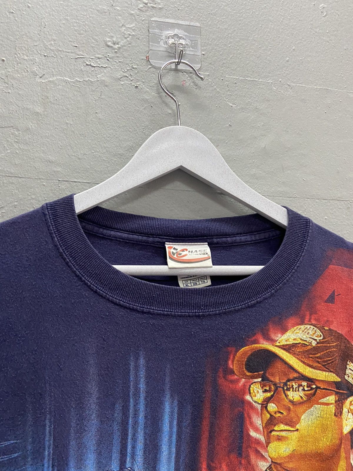 NASCAR VINTAGE JEFF GORDON 24 NASCAR Y2K OVER PRINT TEE SHIRT Size US XL / EU 56 / 4 - 6 Thumbnail