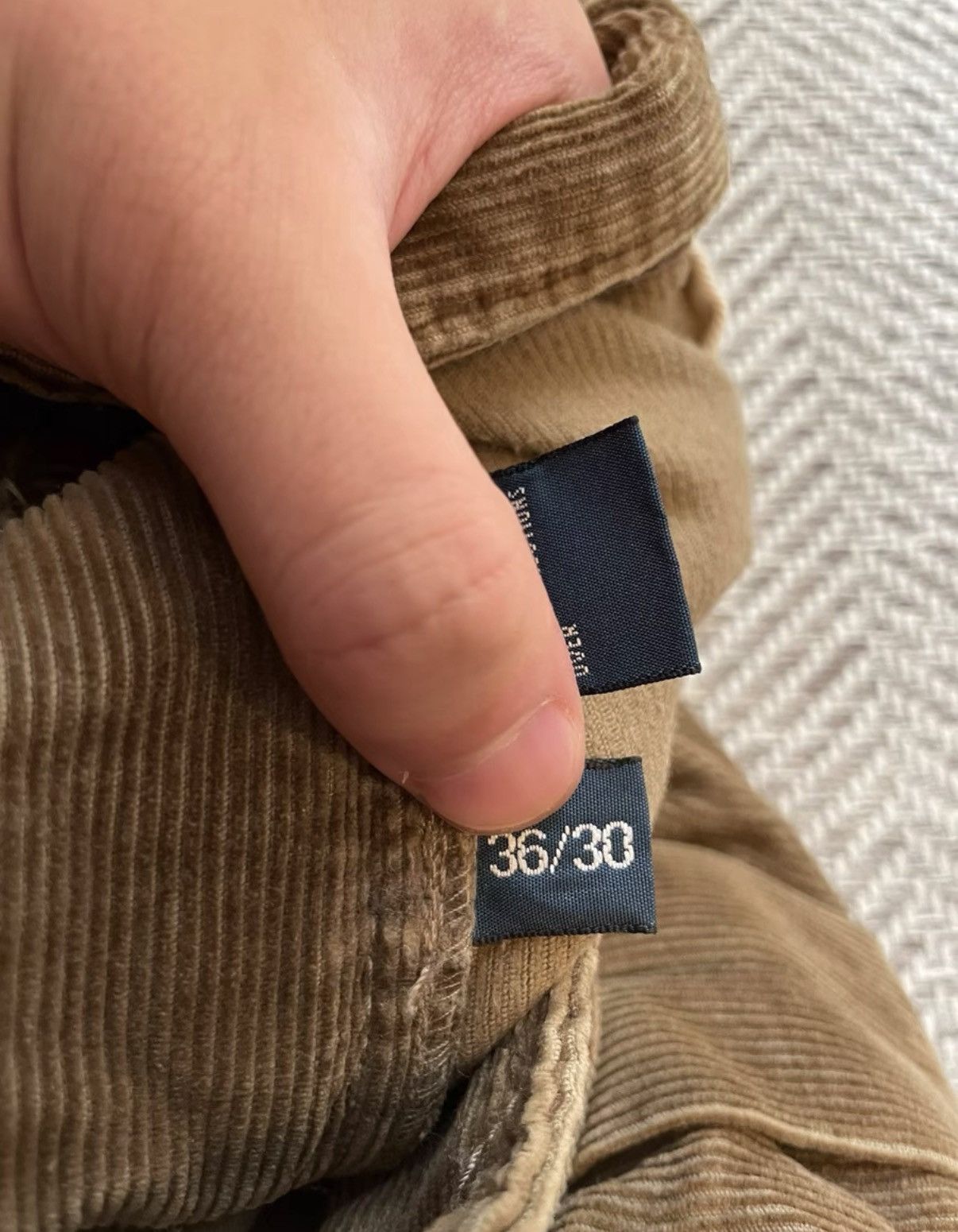 Ralph Lauren Ralph Lauren Corduroy Tactical Cargo Pants K24 Size US 37 - 6 Thumbnail
