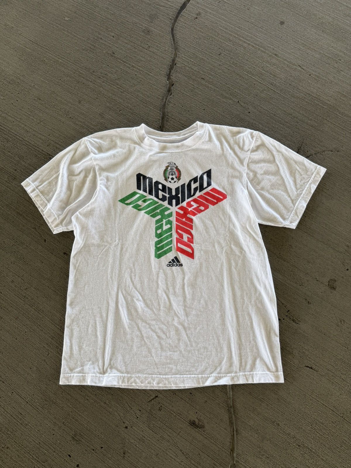 Adidas Crazy Vintage Mexico National Team Soccer Adidas Shirt Y2K Size US L / EU 52-54 / 3 - 1 Thumbnail