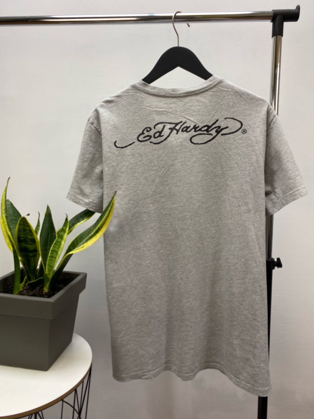 Christian Audigier × Ed Hardy Vintage 00’s Ed Hardy Hype T-Shirt Size US L / EU 52-54 / 3 - 22 Thumbnail