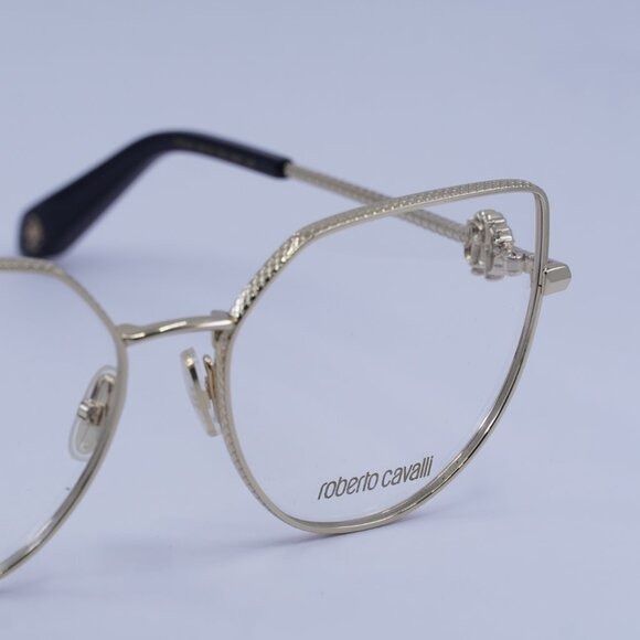 Roberto Cavalli Roberto Cavalli VRC048 0300 Eyeglasses Shiny Rose Gold 56mm Size ONE SIZE - 6 Thumbnail
