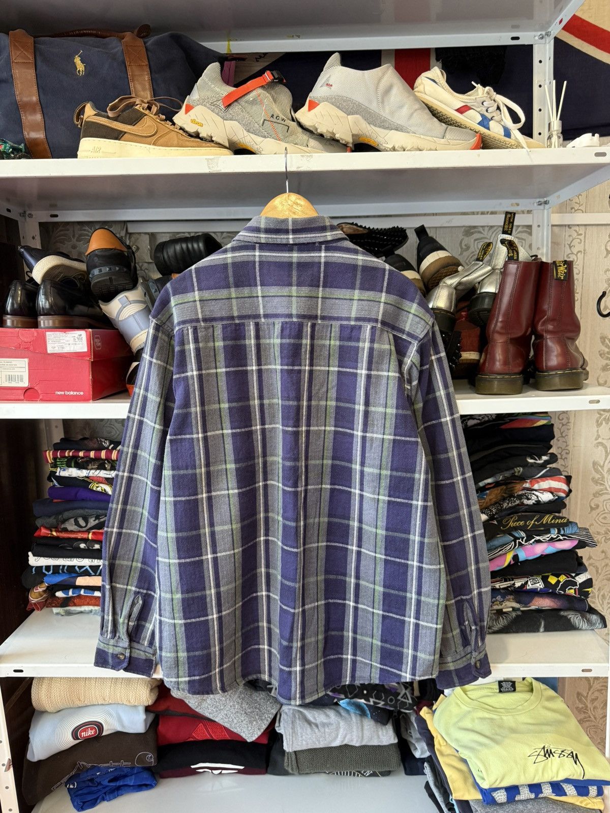 Carhartt Vintage Carhartt Flannel Jacket USA Y2K Size US L / EU 52-54 / 3 - 3 Thumbnail