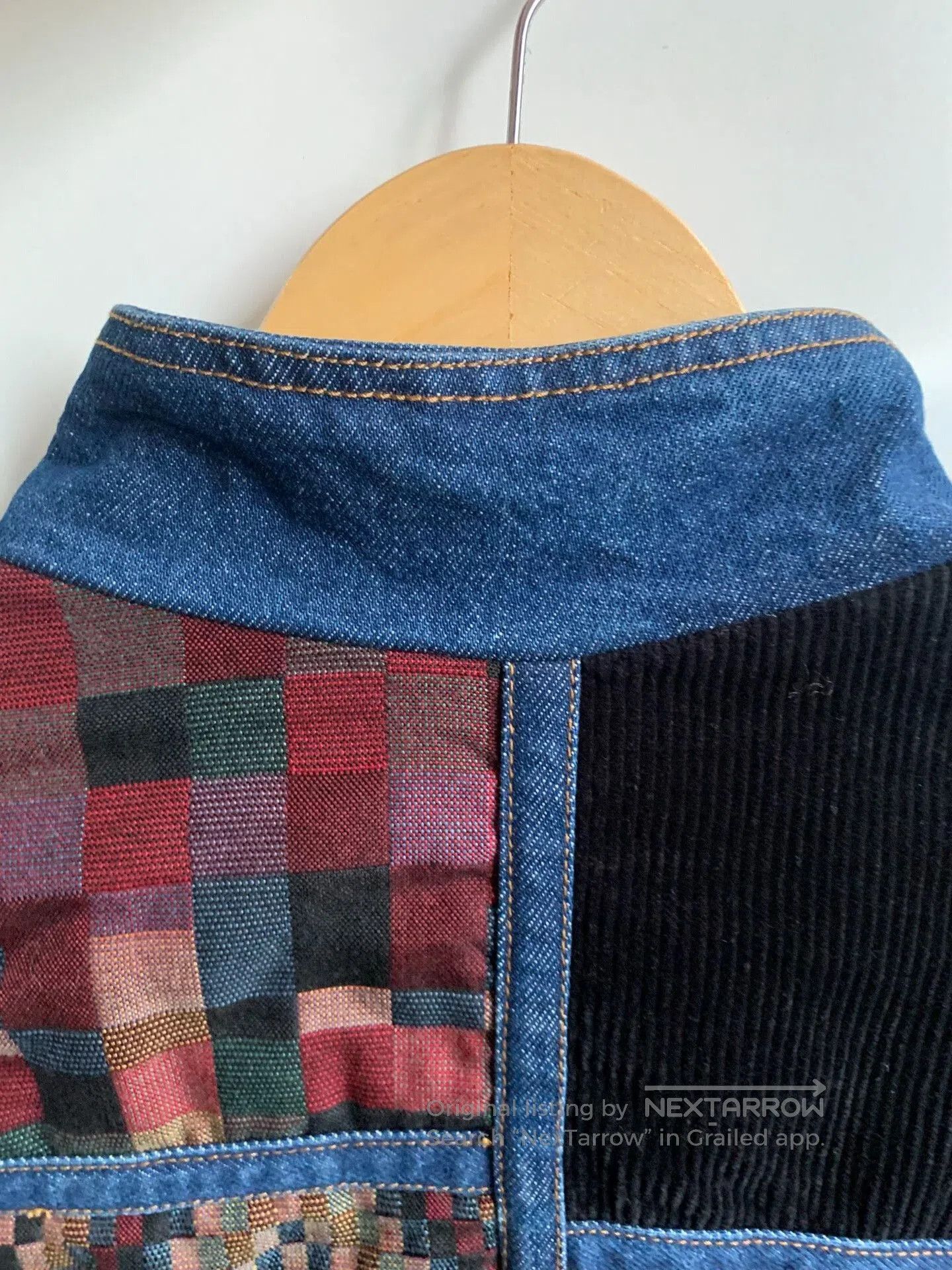 Supreme Supreme 18FW Corduroy Patchwork Denim Jacket. Size US L / EU 52-54 / 3 - 6 Thumbnail