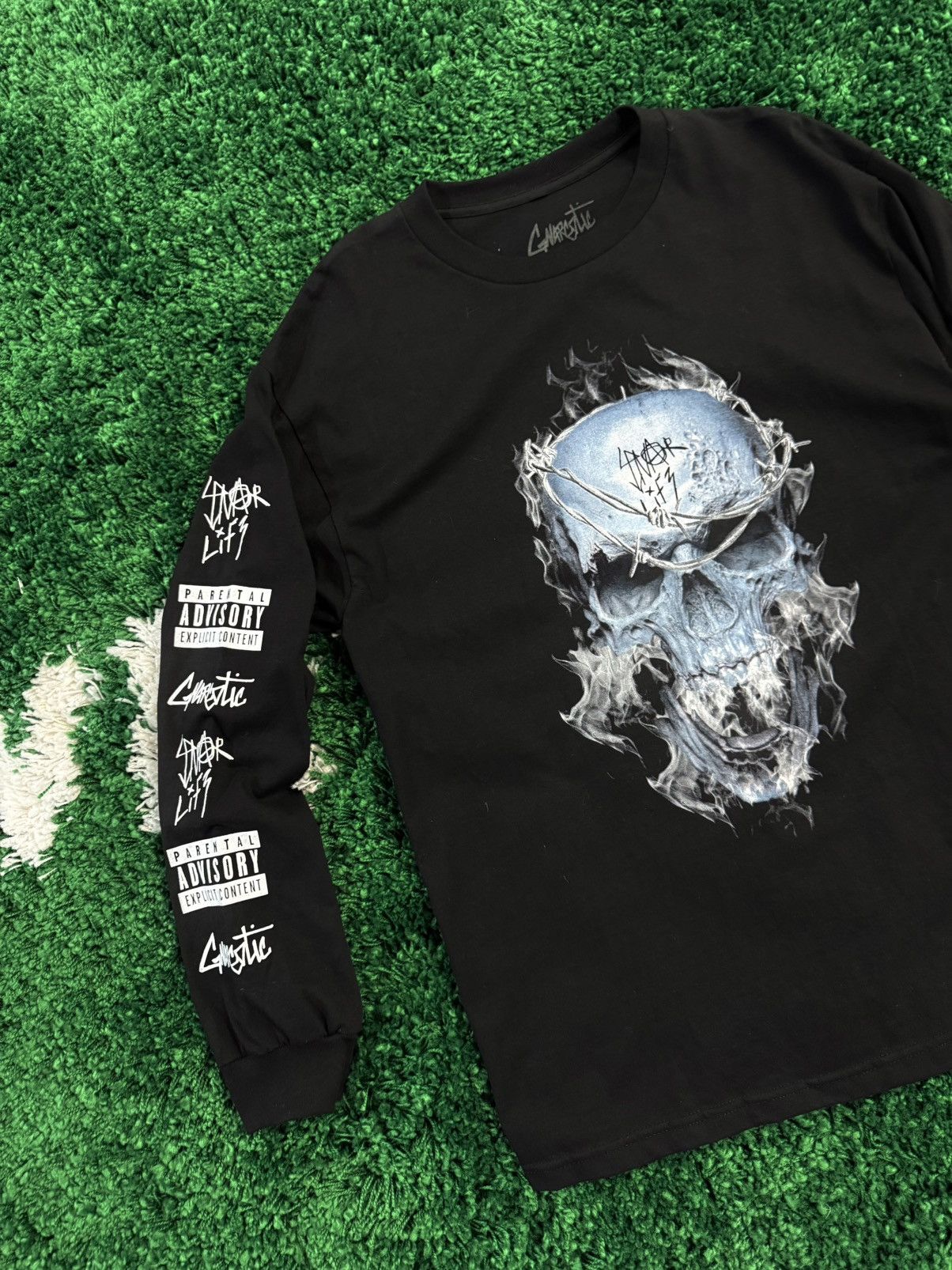 Gnarcotic Gnarcotic Frozen Skull Logo Long Sleeve Large Gnar Ftp Size US L / EU 52-54 / 3 - 2 Thumbnail