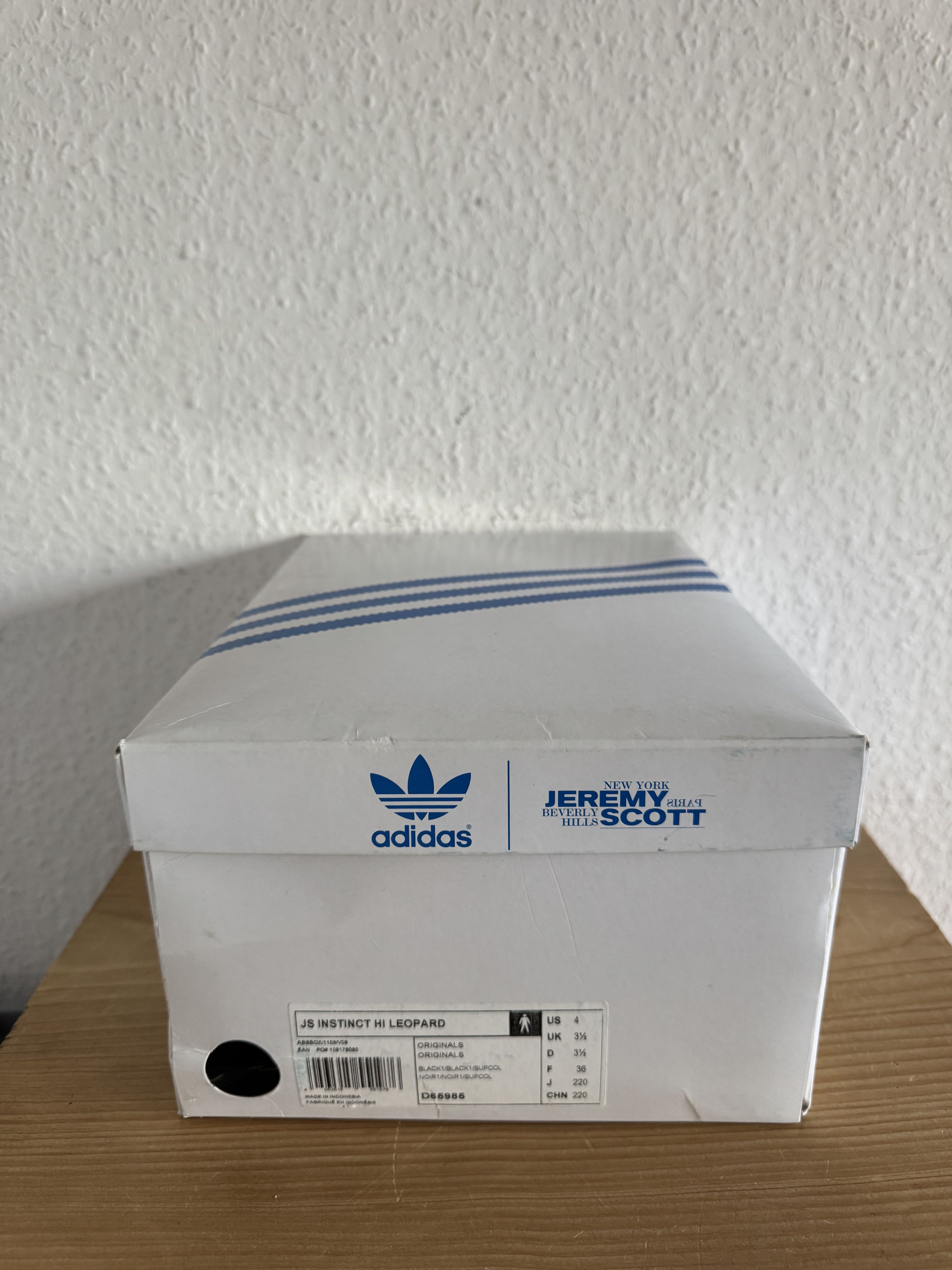Adidas × Jeremy Scott JS Instinct Hi Leopard Size US 4 / IT 34 - 11 Thumbnail