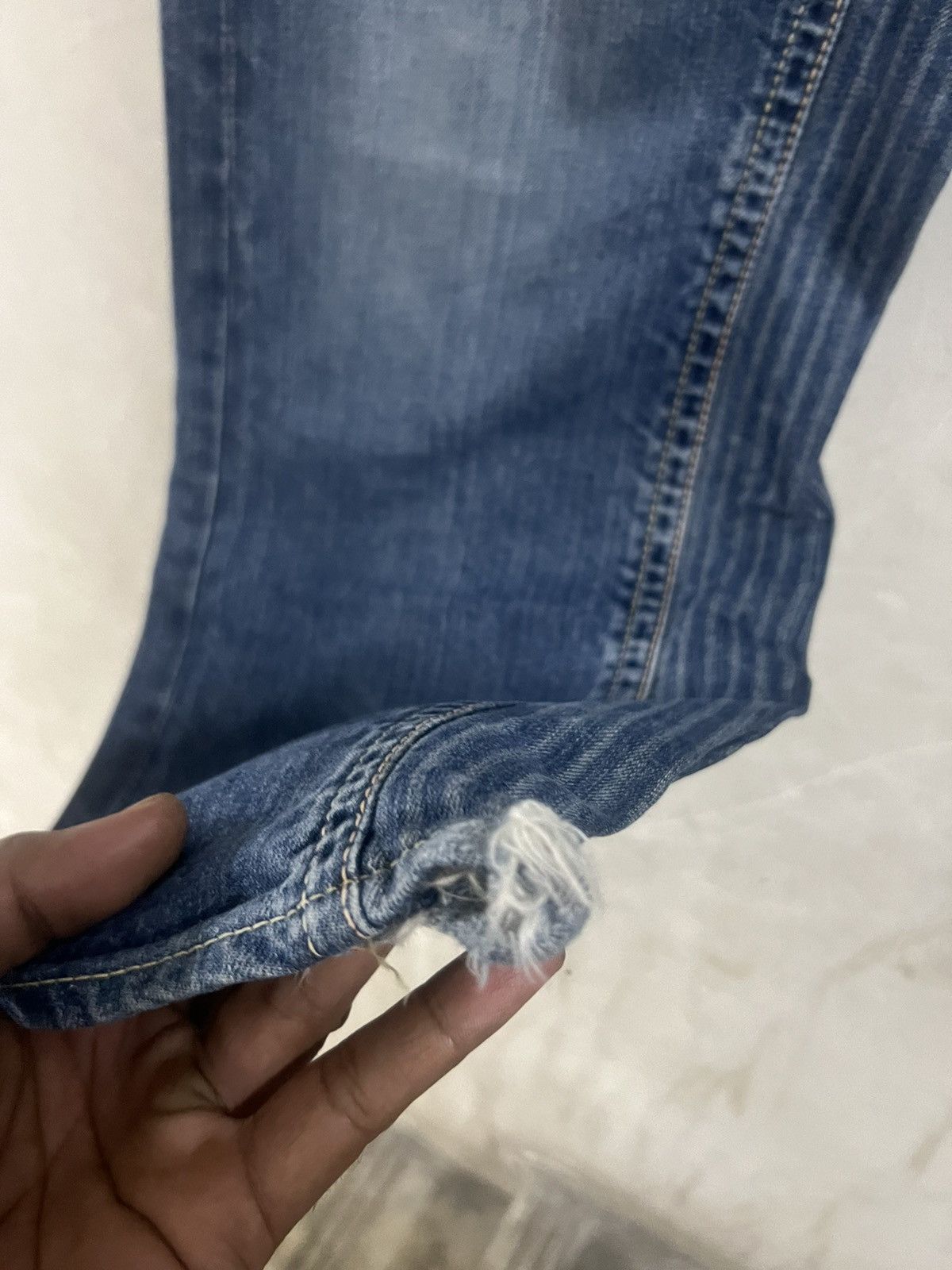 Japanese Brand JAPAN BRAND MIRZA DISTRESSED DENIM PANT Size US 32 / EU 48 - 9 Thumbnail