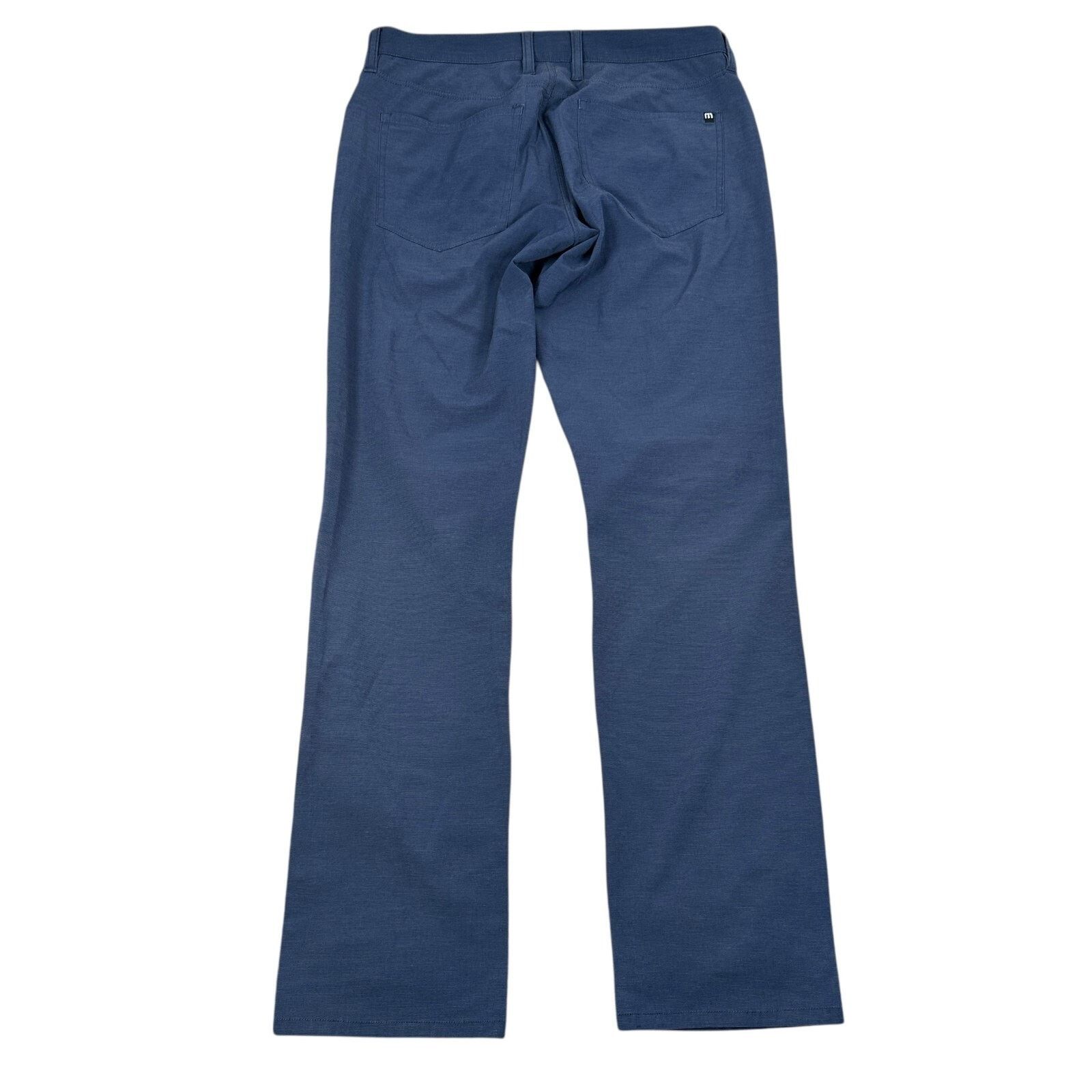 TravisMathew Travis Mathew Golf Pants Men’s 32 Navy Blue Cotton 5-Pocket Size US 32 / EU 48 - 2 Thumbnail