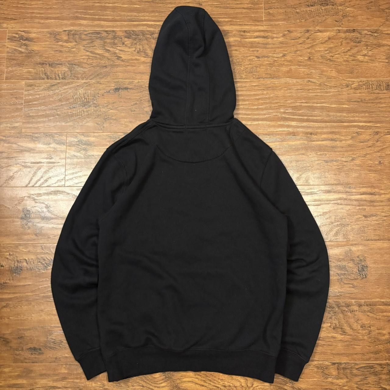 Vintage Crazy Vintage Y2K/2000s Blank Black Minimalistic Pullover Hoodie! Size US S / EU 44-46 / 1 - 2 Thumbnail
