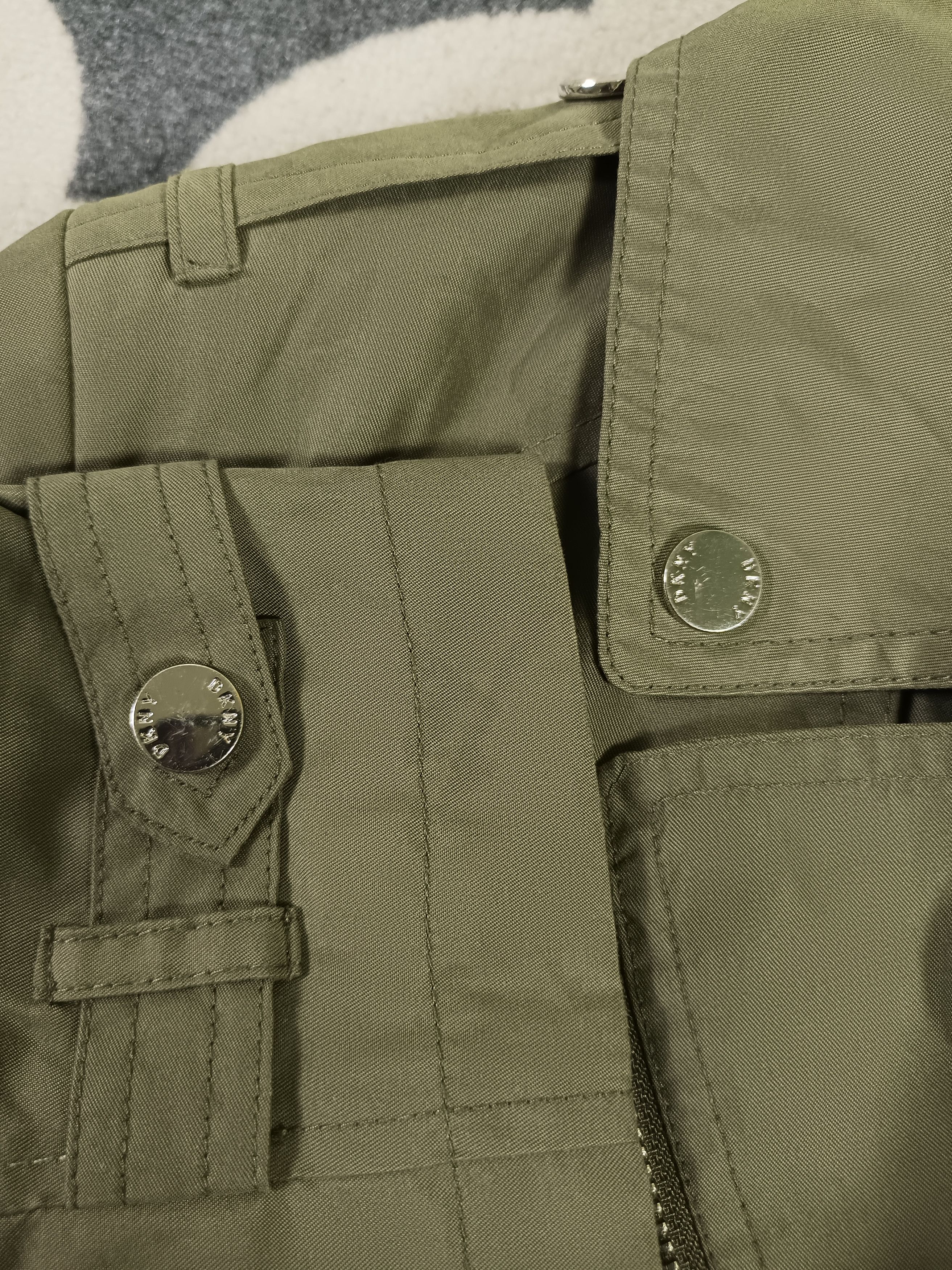 DKNY × Donna Karan Vintage DKNY Donna Karan Fish Tail Parka Jacket Size M / US 6-8 / IT 42-44 - 14 Thumbnail