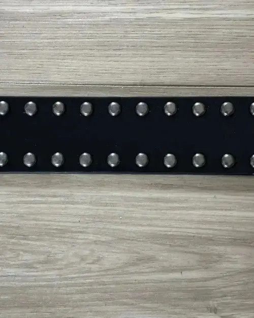 Japanese Brand Rock Studded Belt (black) Size 32 - 3 Thumbnail