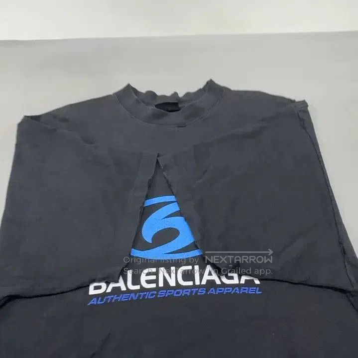 Balenciaga Balenciaga Logo Print Black Short Sleeve T. Size US XS / EU 42 / 0 - 2 Thumbnail