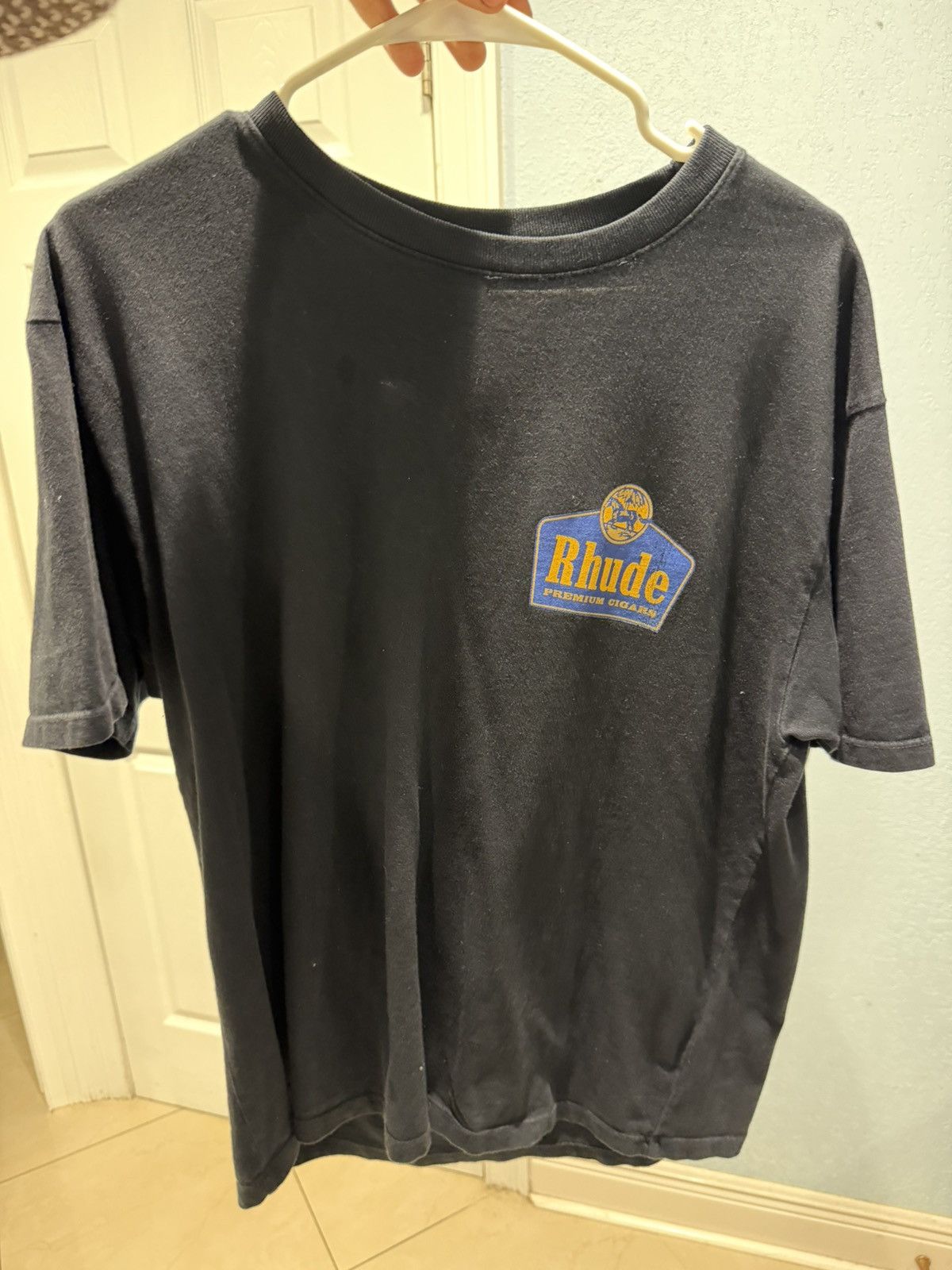 Rhude Rhude “Grand Cru Premium Cigars” Graphic Tee – Size S Size US S / EU 44-46 / 1 - 2 Thumbnail