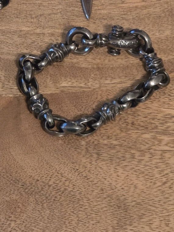 アクセサリー LEONARD KAMHOUT LONE ONES BRACELET LONE ONES Lone Ones Leonard Kamhout Heavy rare bracelet