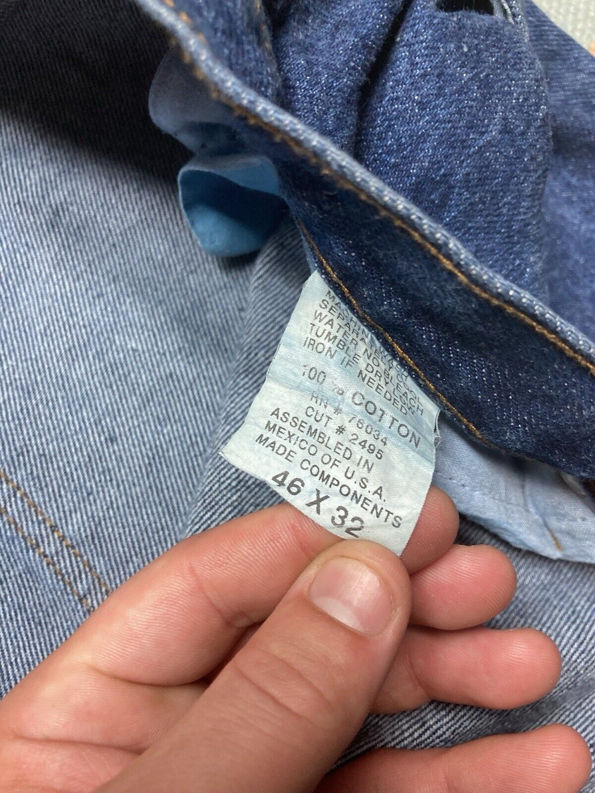 JNCO × Vintage y2k super baggy jeans carpenter massive wide skater 44x32 Size US 44 / EU 60 - 7 Thumbnail