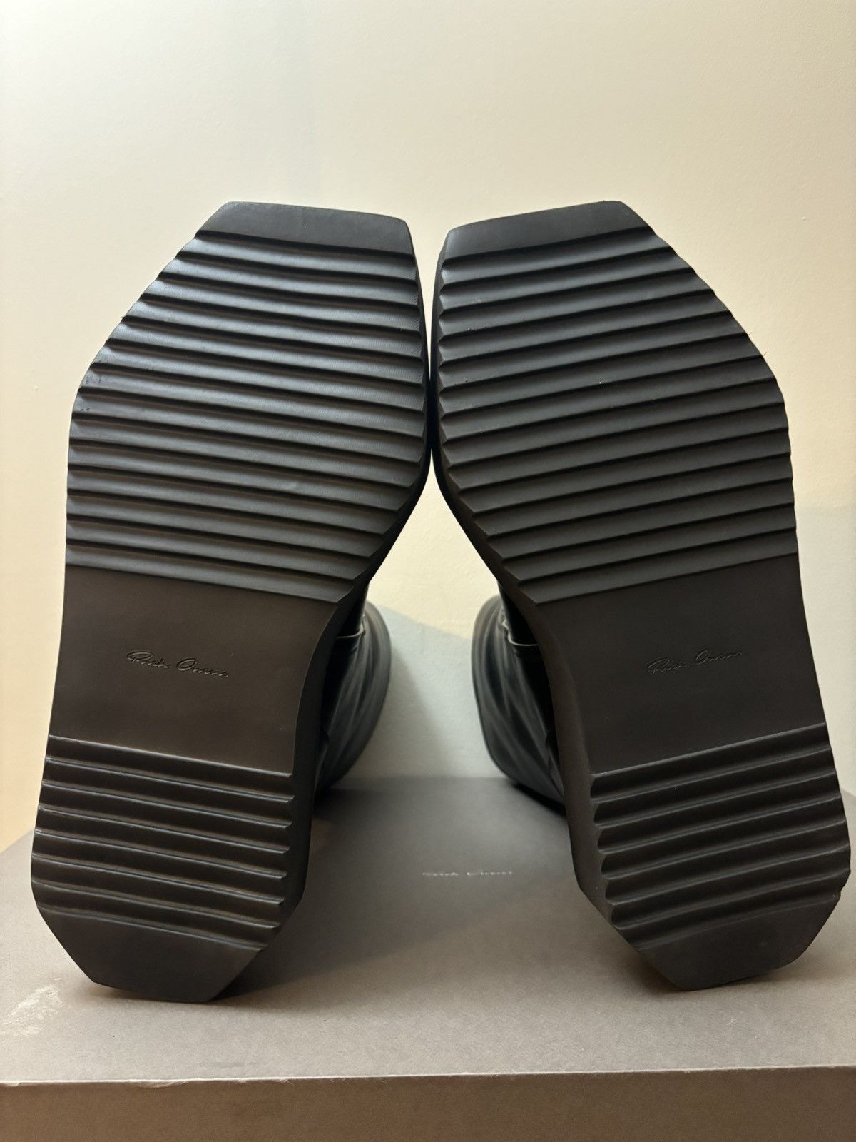 Rick Owens Rick Owens Cyclops Fogpocket Leather Boots Size US 10 / EU 43 - 9 Thumbnail