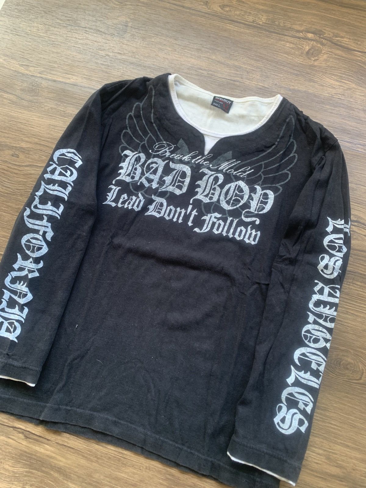 Japanese Brand 2000s japanese archive badboy california y2k longsleeve tee Size US L / EU 52-54 / 3 - 5 Thumbnail