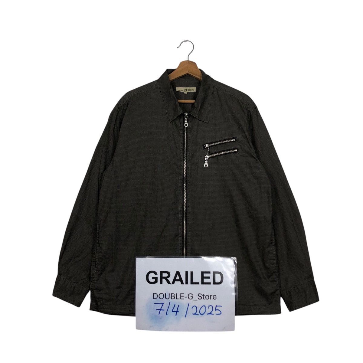 Japanese Brand 📌Vintage Hickory Chore Jacket Bomber Open Dich Issey Miyake Size US L / EU 52-54 / 3 - 1 Thumbnail
