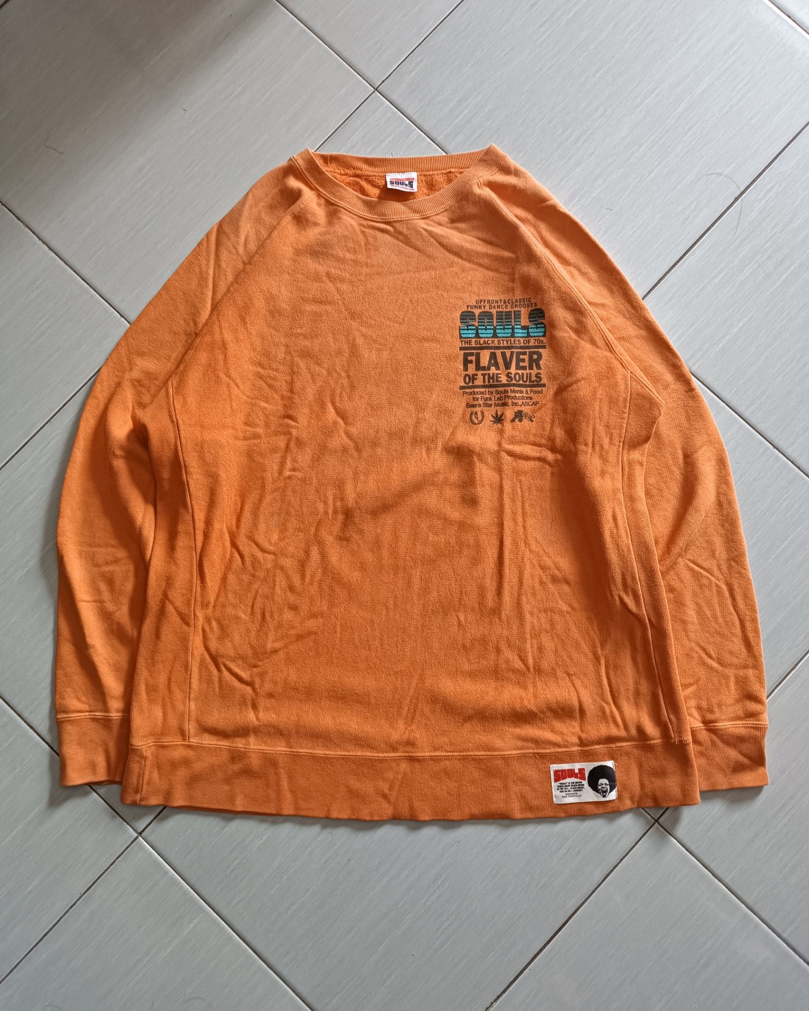 Sublevel BESTICKT - Sweatshirt - Orange