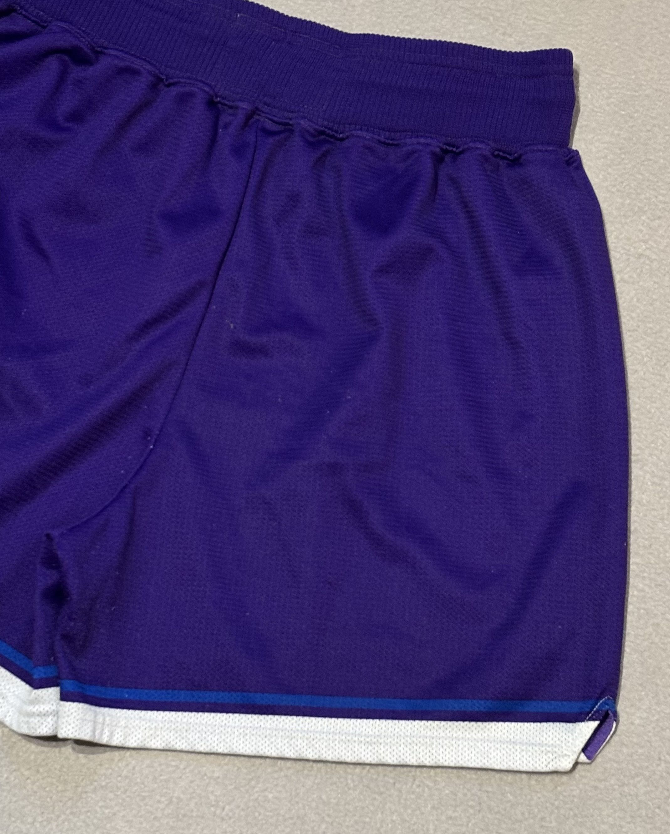 Champion Charlotte Hornets 90s Champion NBA Vintage Basketball Shorts Size US 35 - 15 Thumbnail