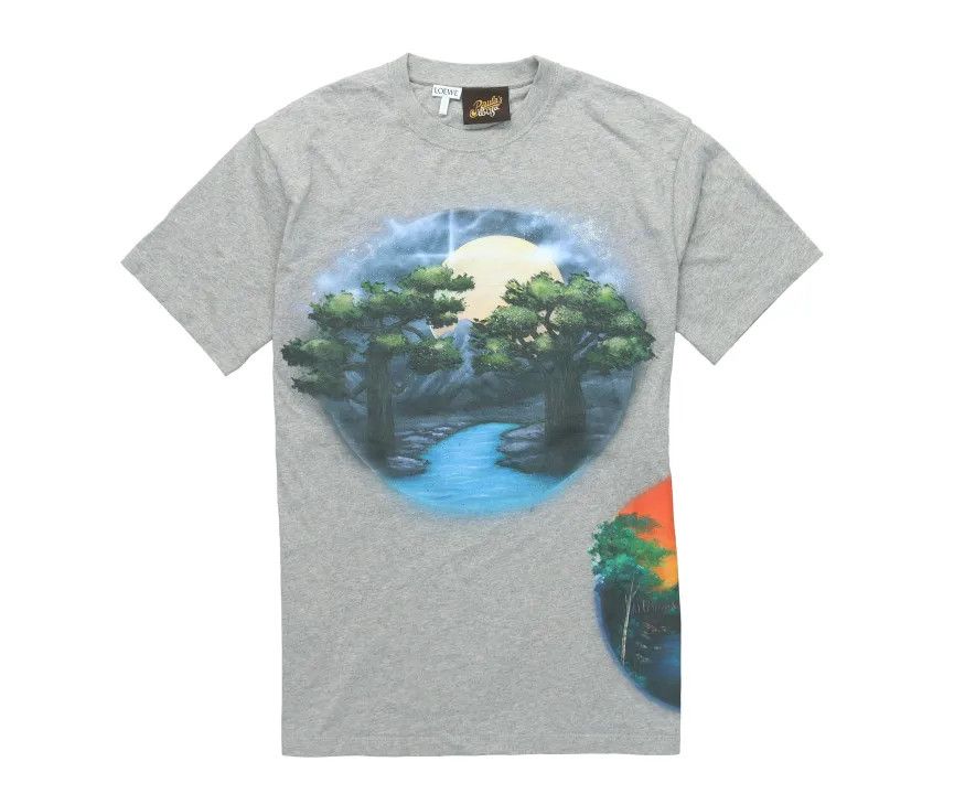 Loewe FW21 Graphic Print Short Sleeve T-Shirt