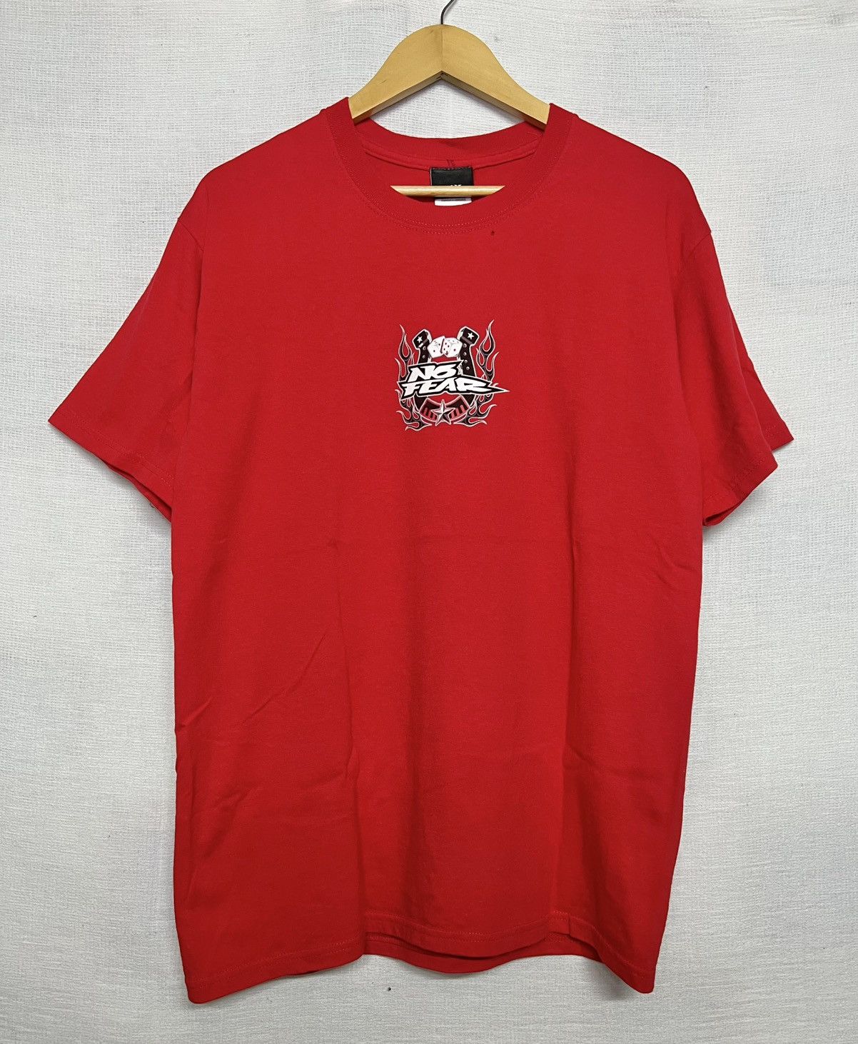 No Fear 🔥HOT DROPS🔥VINTAGE 90s Y2K NO FEAR FLAME ACE TEE Size US L / EU 52-54 / 3 - 2 Thumbnail