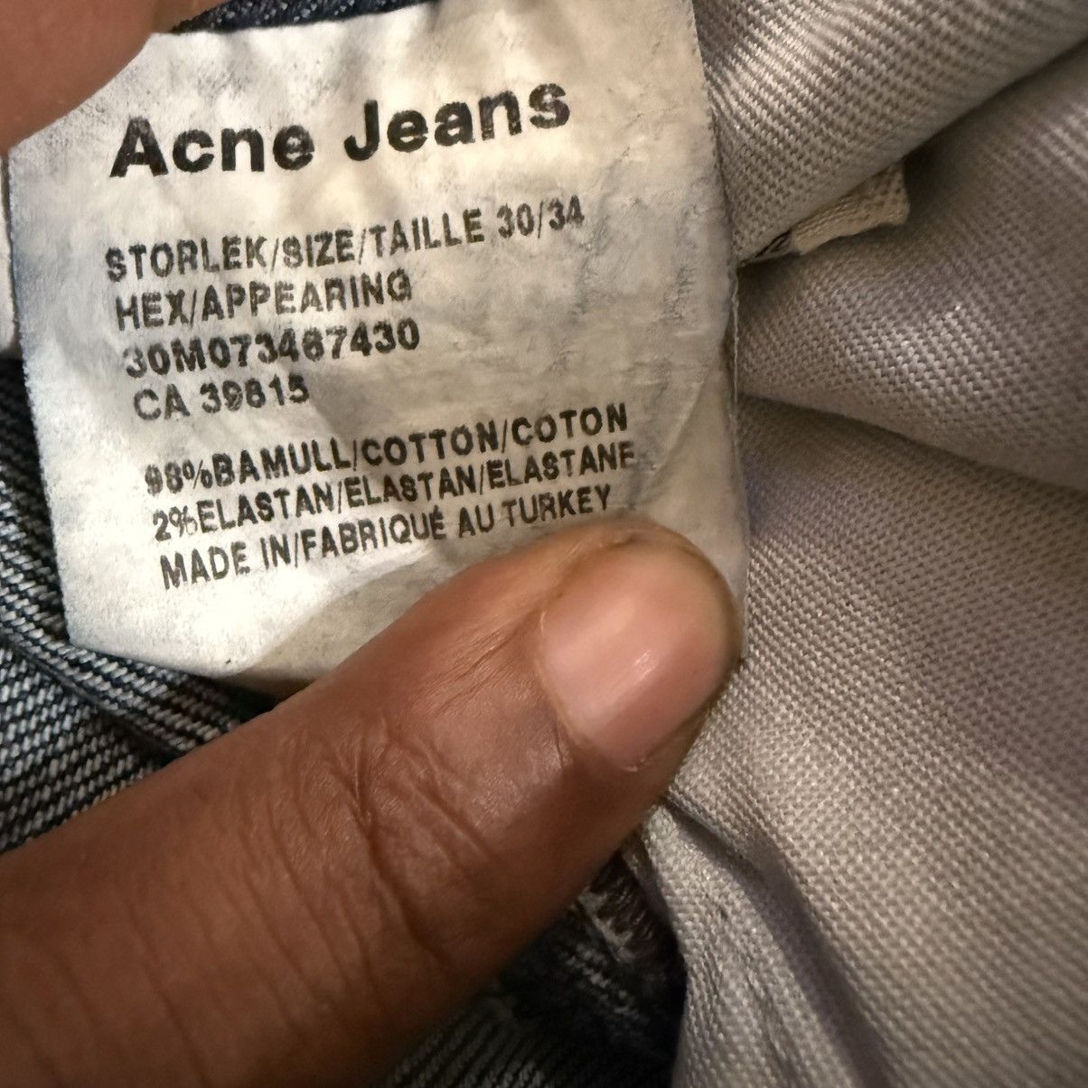 Acne Studios Vintage acne “max appearing” jeans Size US 30 / EU 46 - 9 Thumbnail