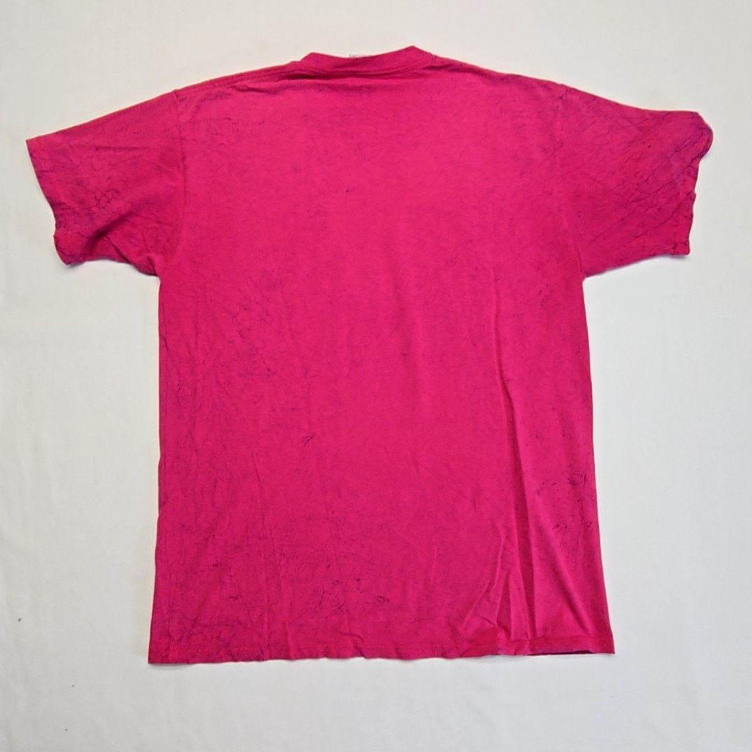 Jerzees Vintage Feathers Shirt Pink Native American Print L Tee Size US L / EU 52-54 / 3 - 6 Thumbnail