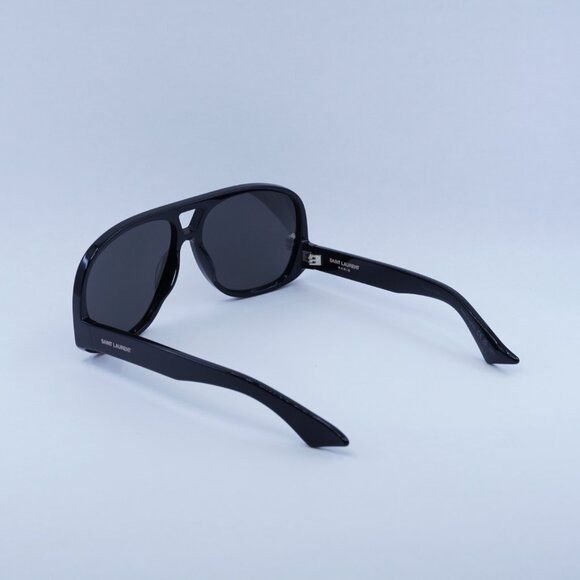 Saint Laurent Paris 🕶️ New Saint Laurent SL652 SOLACE 001 Sunglasses - Black Size ONE SIZE - 5 Thumbnail