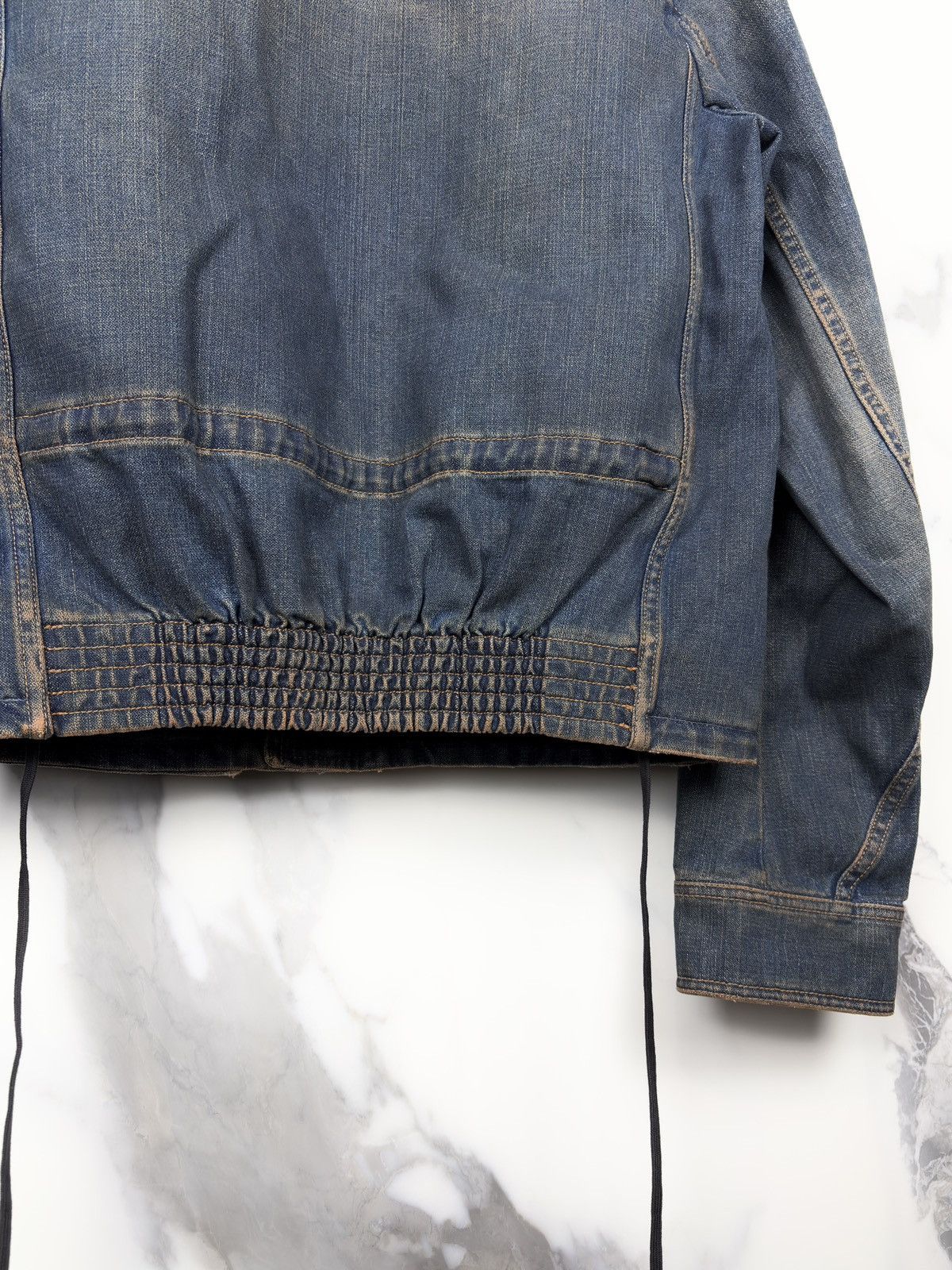 Dior × Hedi Slimane SS05 Dior Homme Beck Rust Orange F2 Military Denim Jacket Size US M / EU 48-50 / 2 - 8 Thumbnail