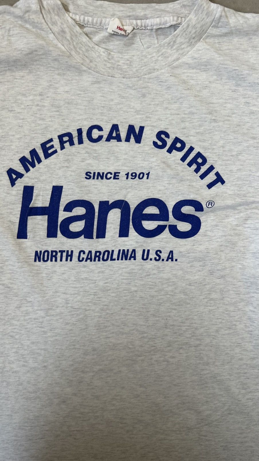 Hanes VINTAGE HANES LOGO TEE Size US M / EU 48-50 / 2 - 2 Thumbnail