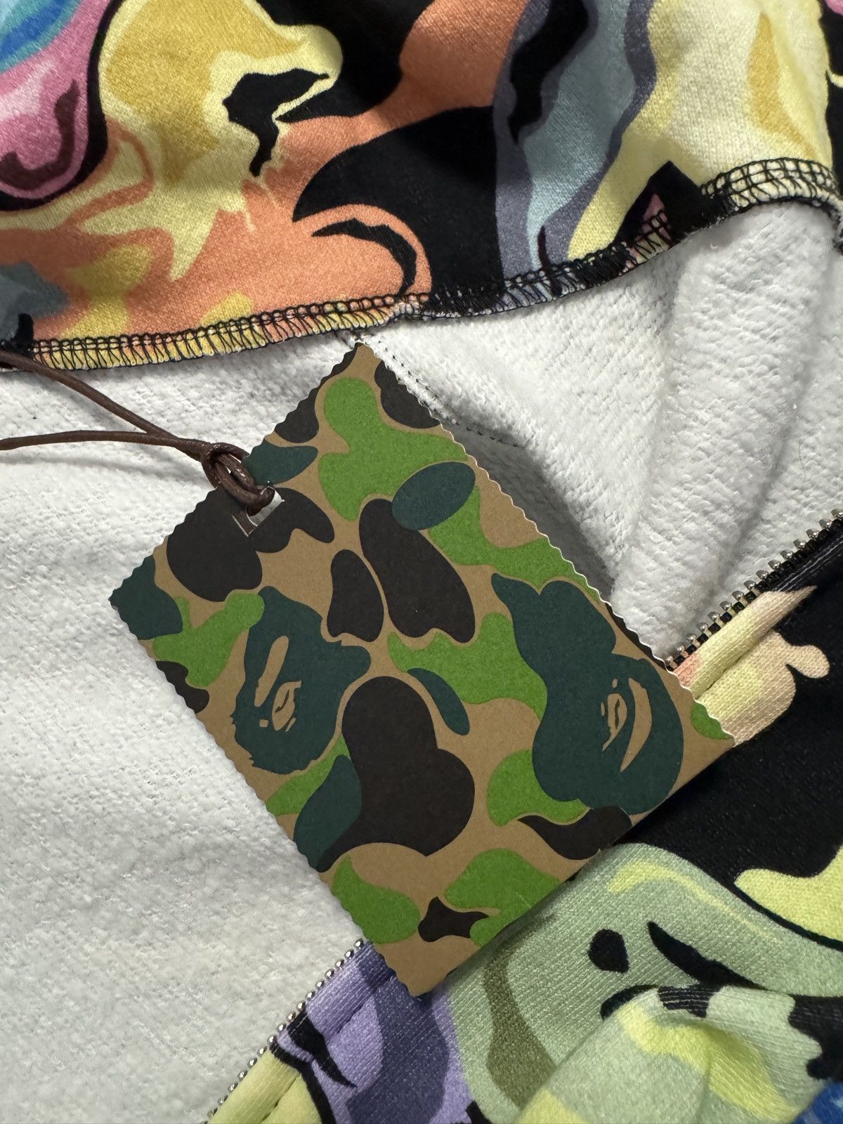 Bape BAPE Multicolor Shark WGM Full Zip Hoodie (Black Base) Size US M / EU 48-50 / 2 - 10 Thumbnail