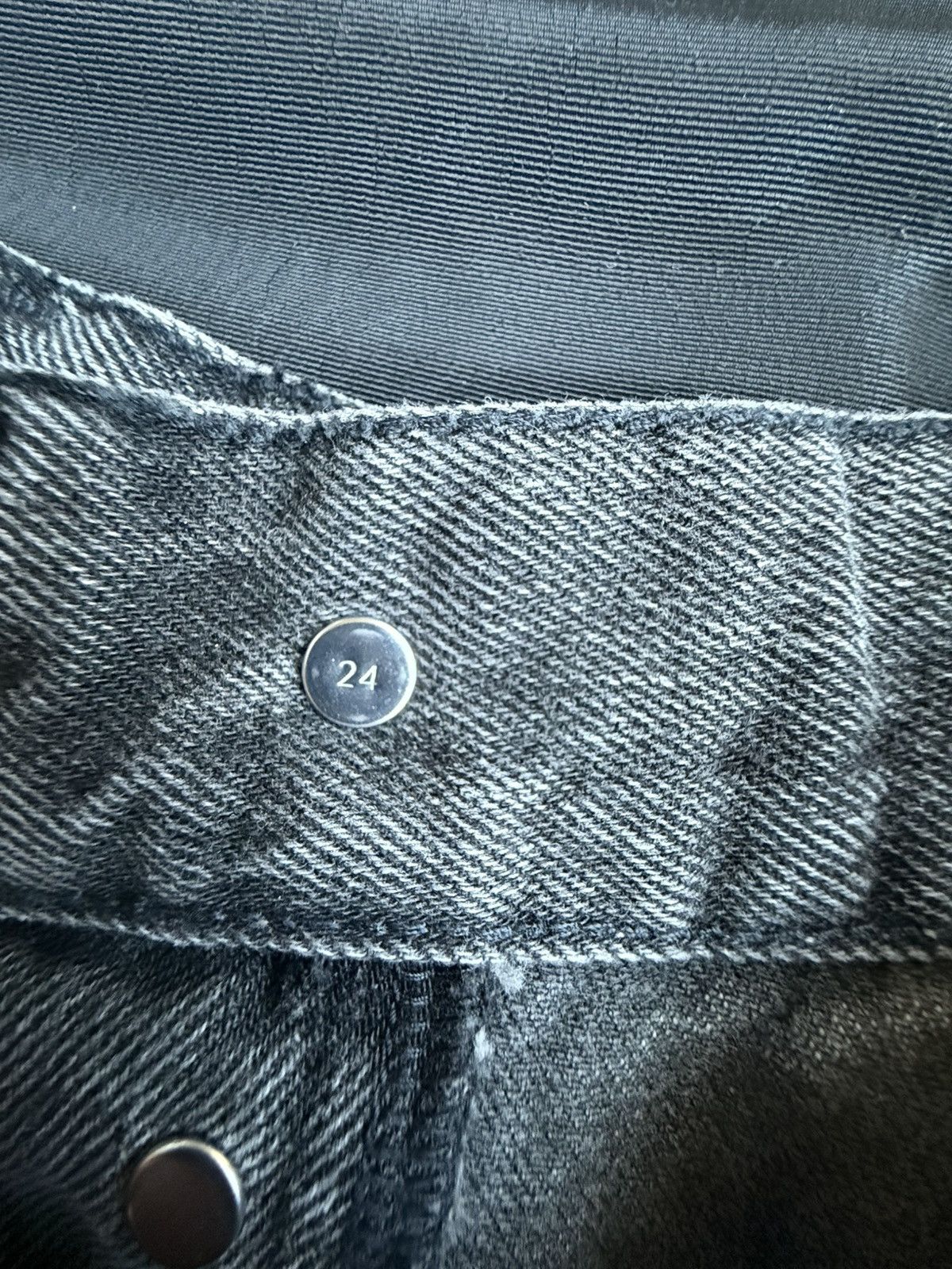 Celine $1.3k FW24 Celine Wesley grey jeans straight loose leg Hedi Size US 29 - 20 Thumbnail