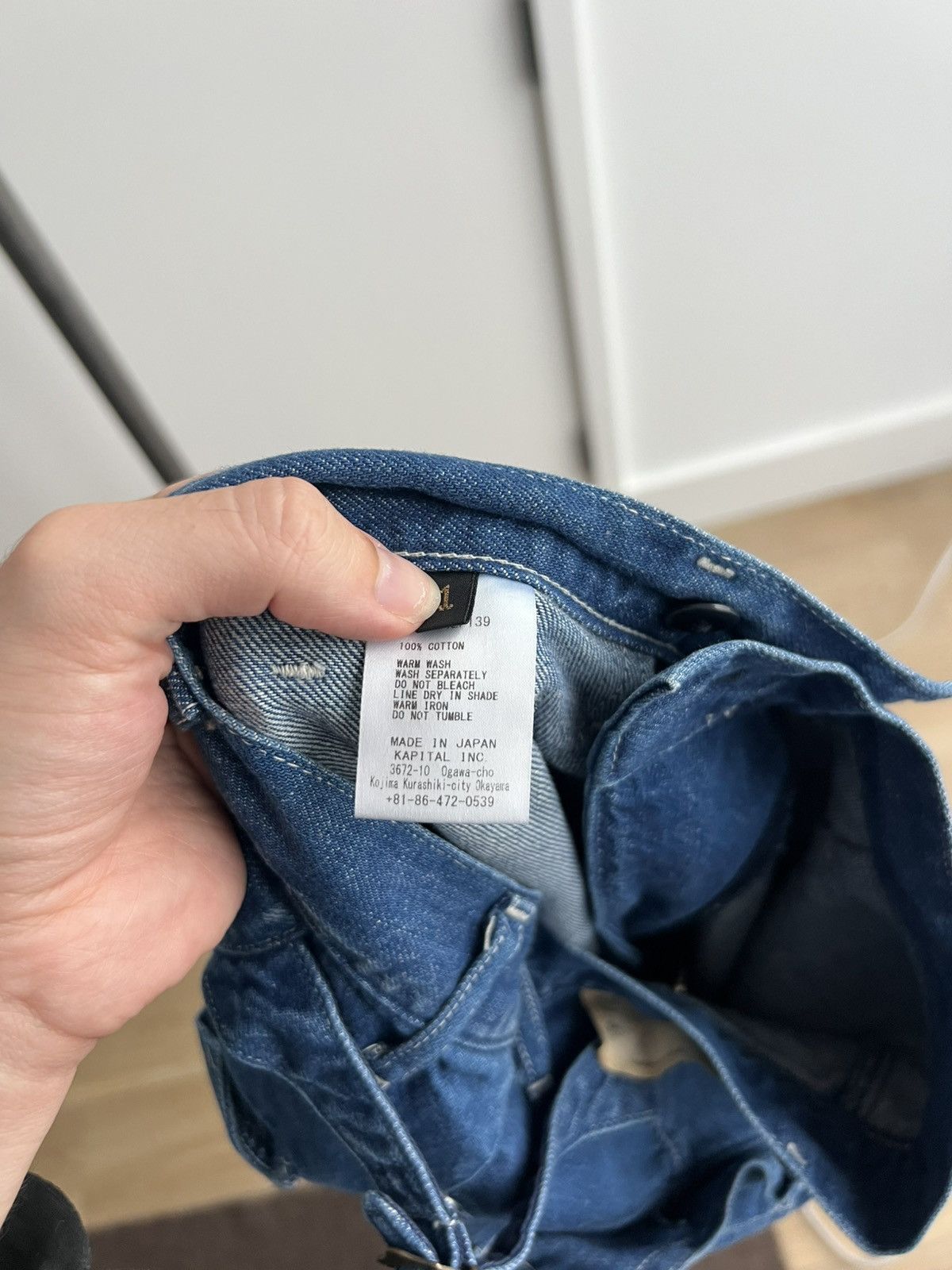 Kapital Blue Patch Pocket Denim Size 26" / US 2 / IT 38 - 6 Thumbnail