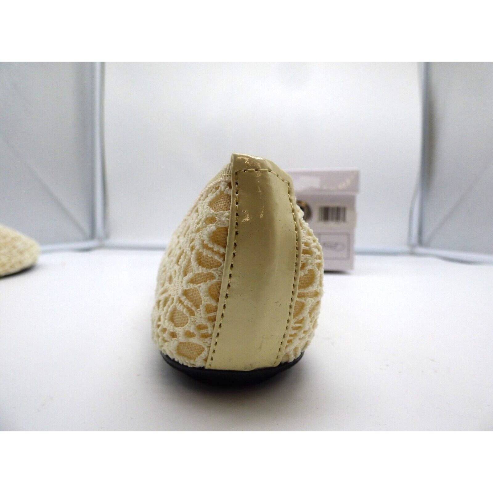 Other Red Circle Women’s Jillian Fabric Flats, Beige/Cream, Size 5 Size US 5.5 / IT 35.5 - 9 Thumbnail