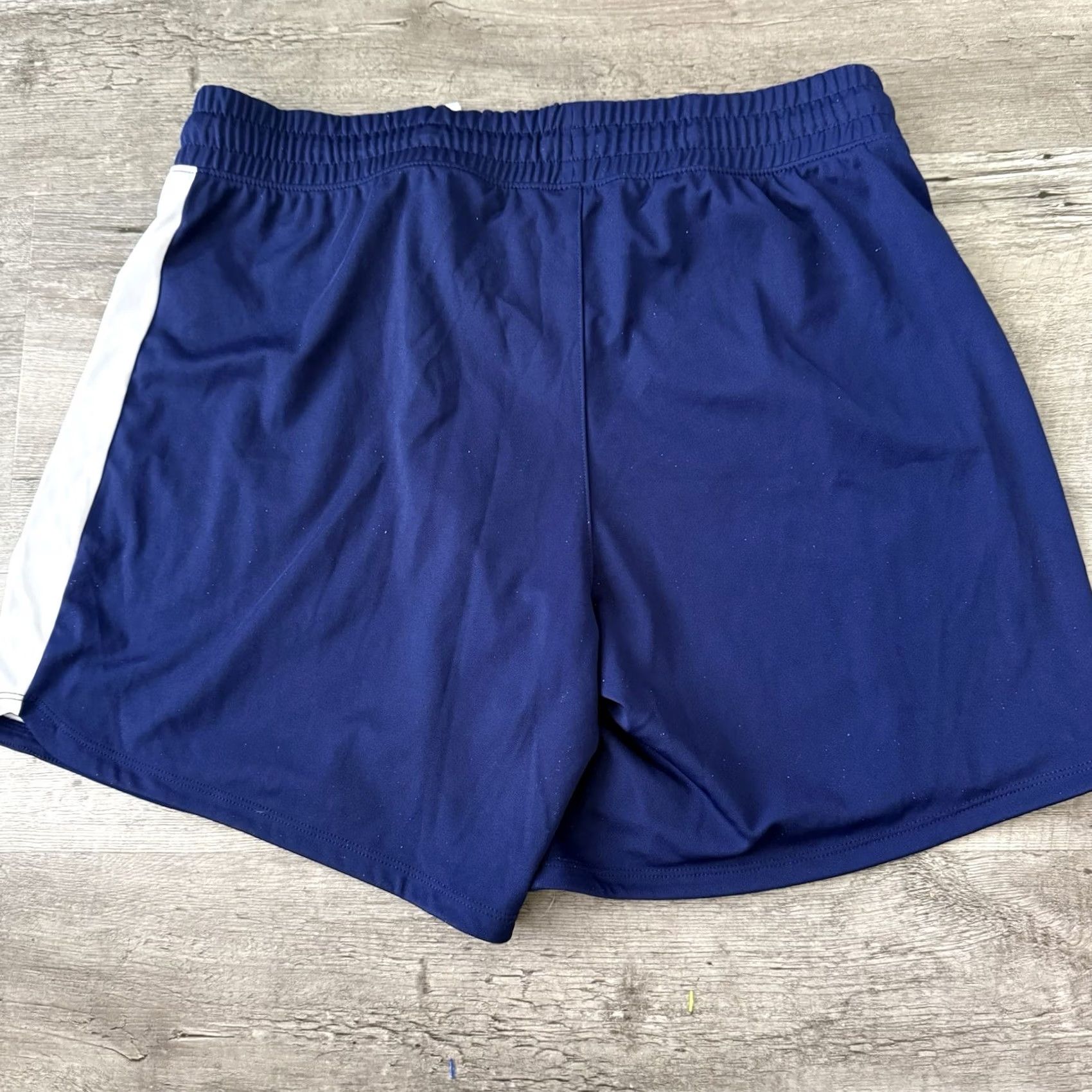 Nike Nike Womens Medium Blue White Dri-FIT Training Shorts Athletic Running 658372 Size 32" / US 10 / IT 46 - 3 Thumbnail