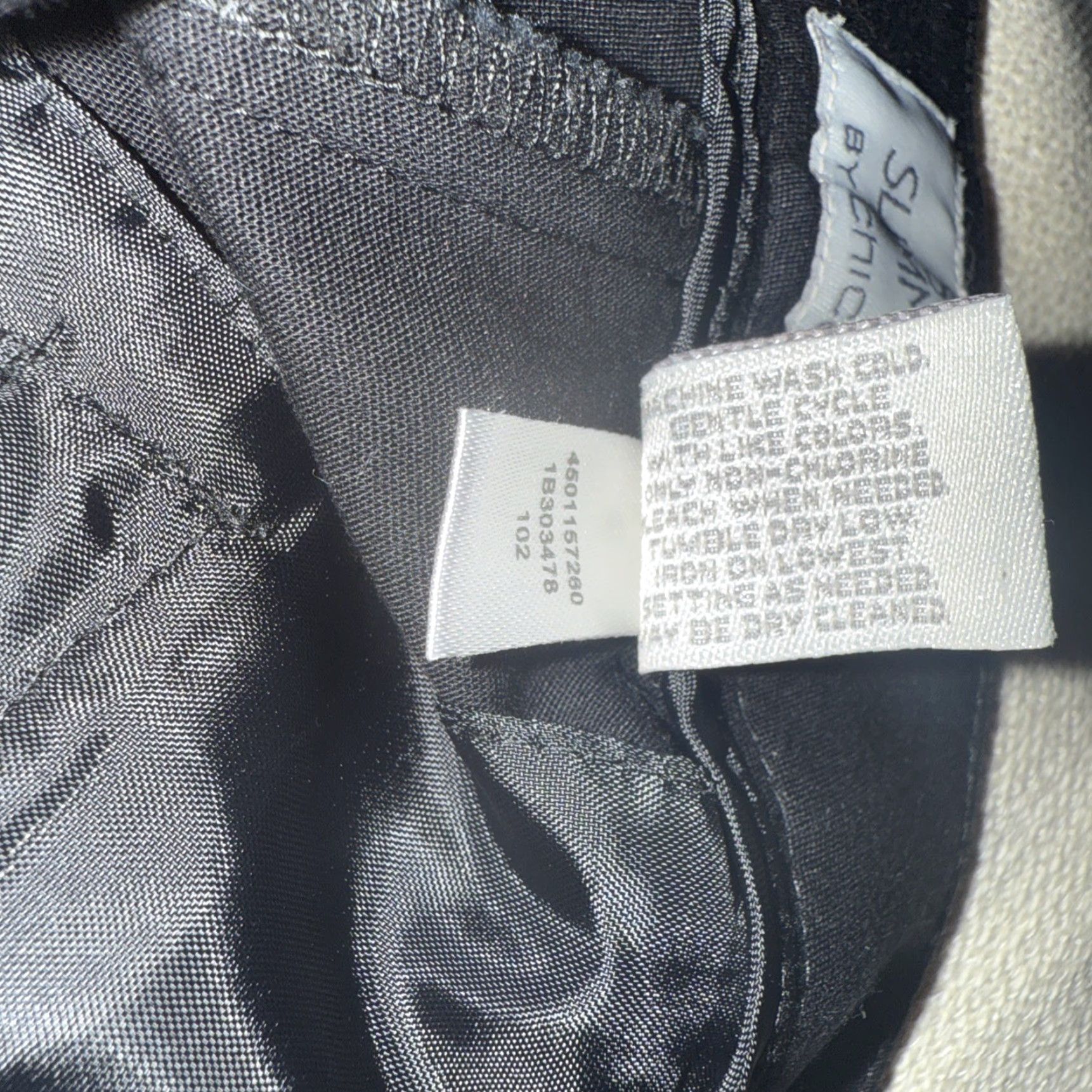 Vintage Chico's So Slimming Straight Career Dress Ankle Pants Women’s Size 2 Black Size 26" / US 2 / IT 38 - 4 Thumbnail