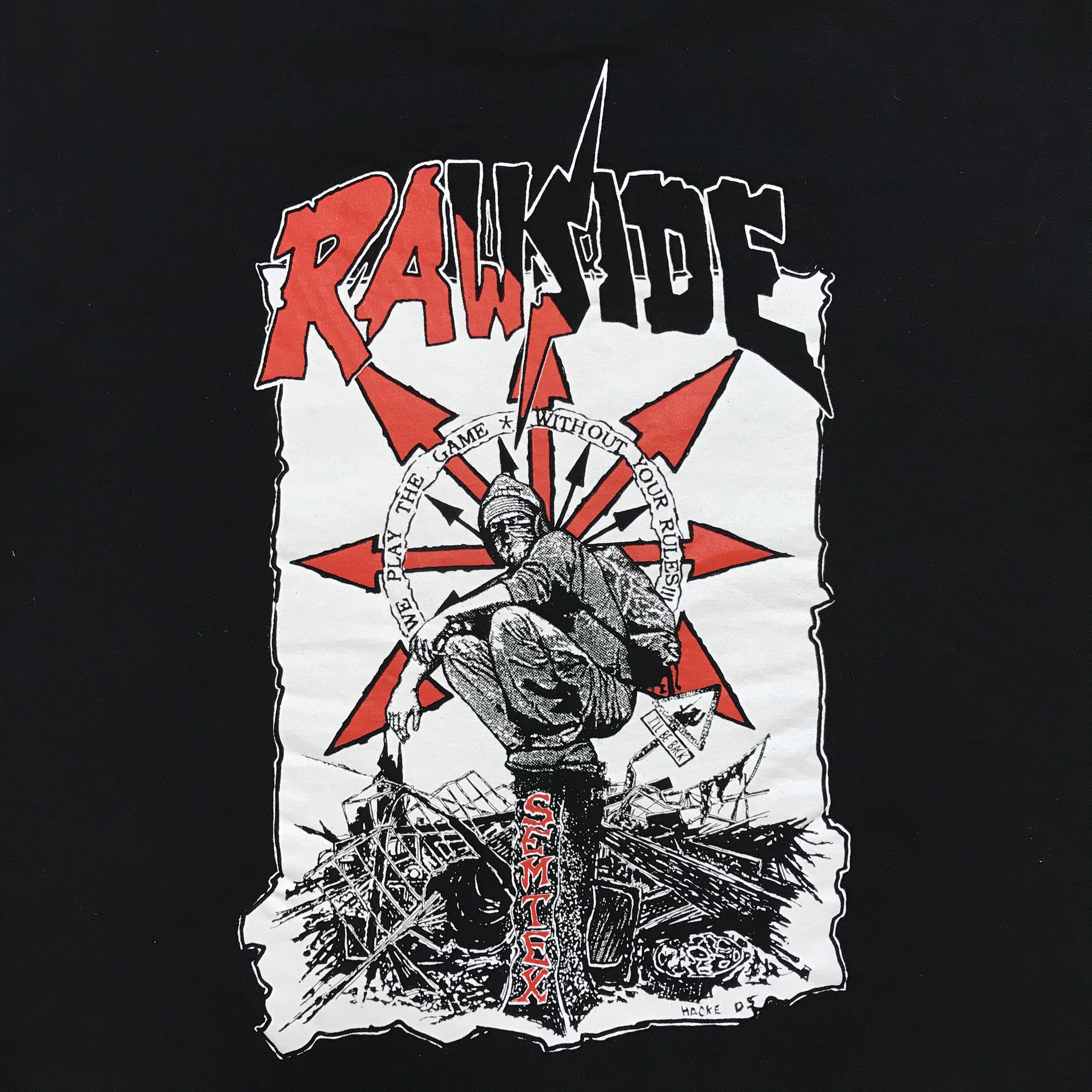 Band Tees RAWSIDE 2005 Vintage T-Shirt Hardcore Punk Band Tee 90s Size US M / EU 48-50 / 2 - 6 Thumbnail