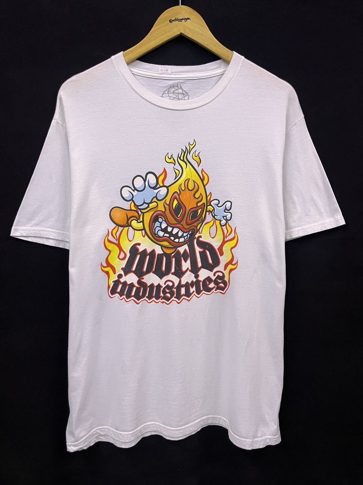 World Industries WORLD INDUSTRIES MASTERIO PARODY SKATE TSHIRT Size US L / EU 52-54 / 3 - 1 Thumbnail