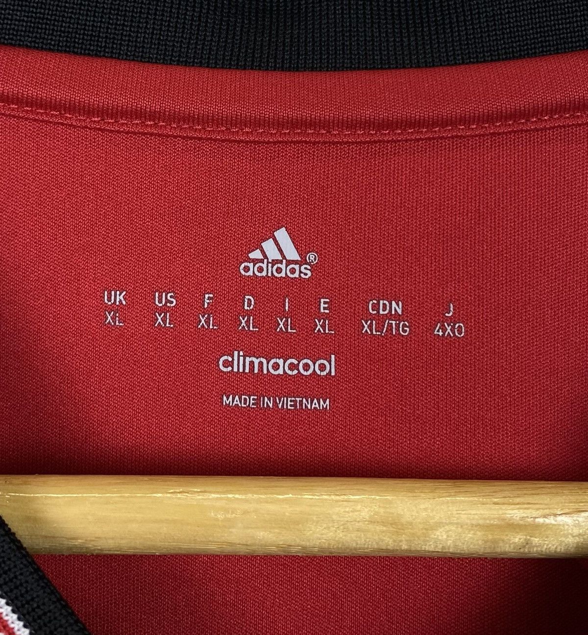 Adidas Adidas x Manchester United Soccer Football Jersey Shirt Red Size US XL / EU 56 / 4 - 3 Thumbnail