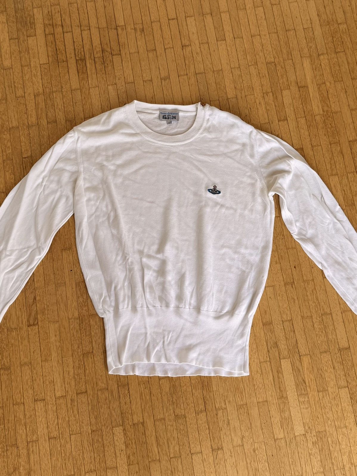 Vivienne Westwood Vivienne Westwood Knit Sweatshirt Vintage Size US L / EU 52-54 / 3 - 1 Thumbnail