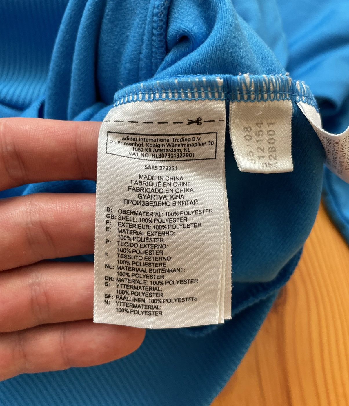 Adidas Adidas Vintage Trefoil Track Zip Jacket Balenciaga Style Size US M / EU 48-50 / 2 - 8 Thumbnail