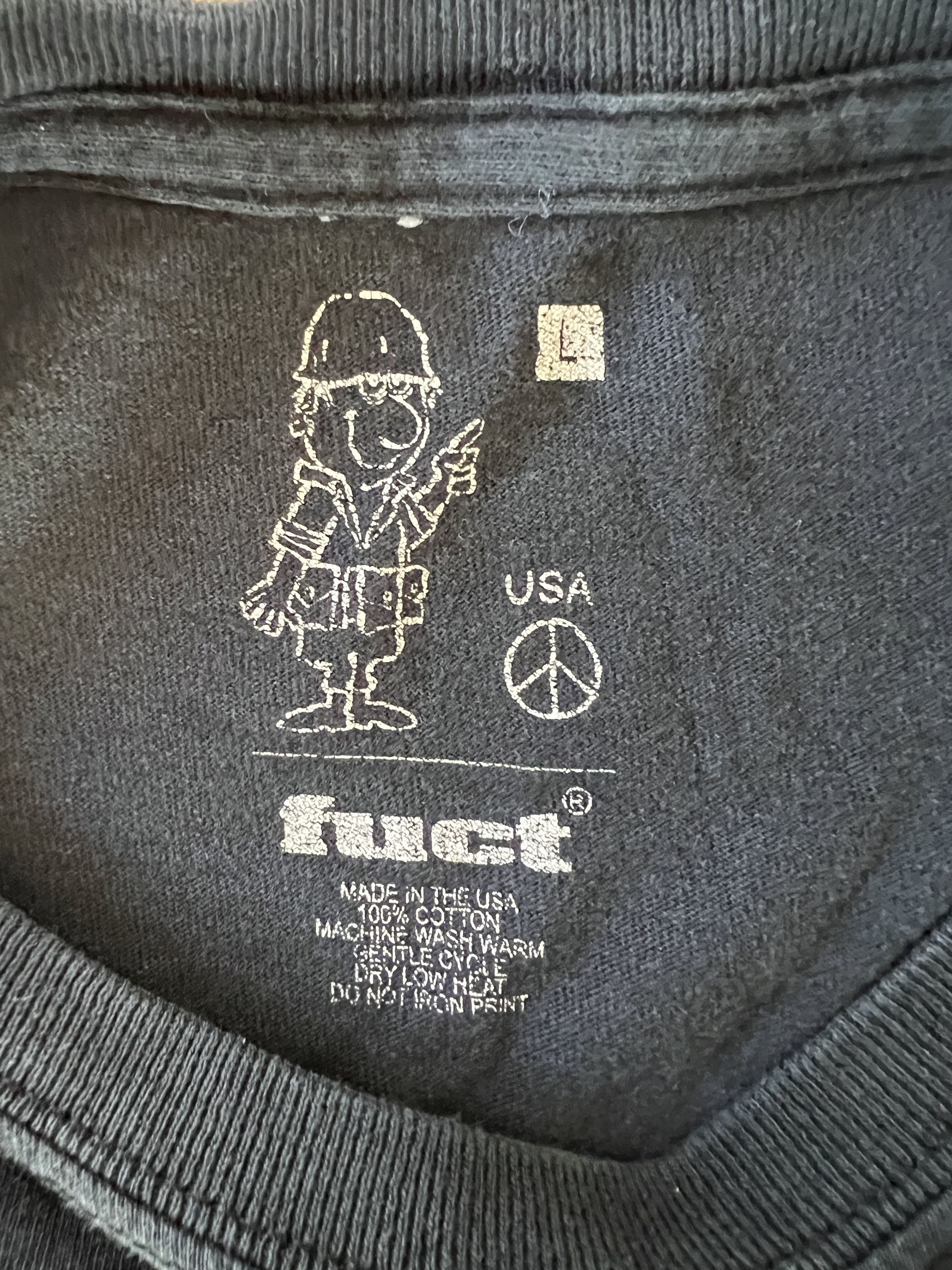 FUCT Vintage FUCT Death Bunny T Shirt Size US L / EU 52-54 / 3 - 7 Thumbnail