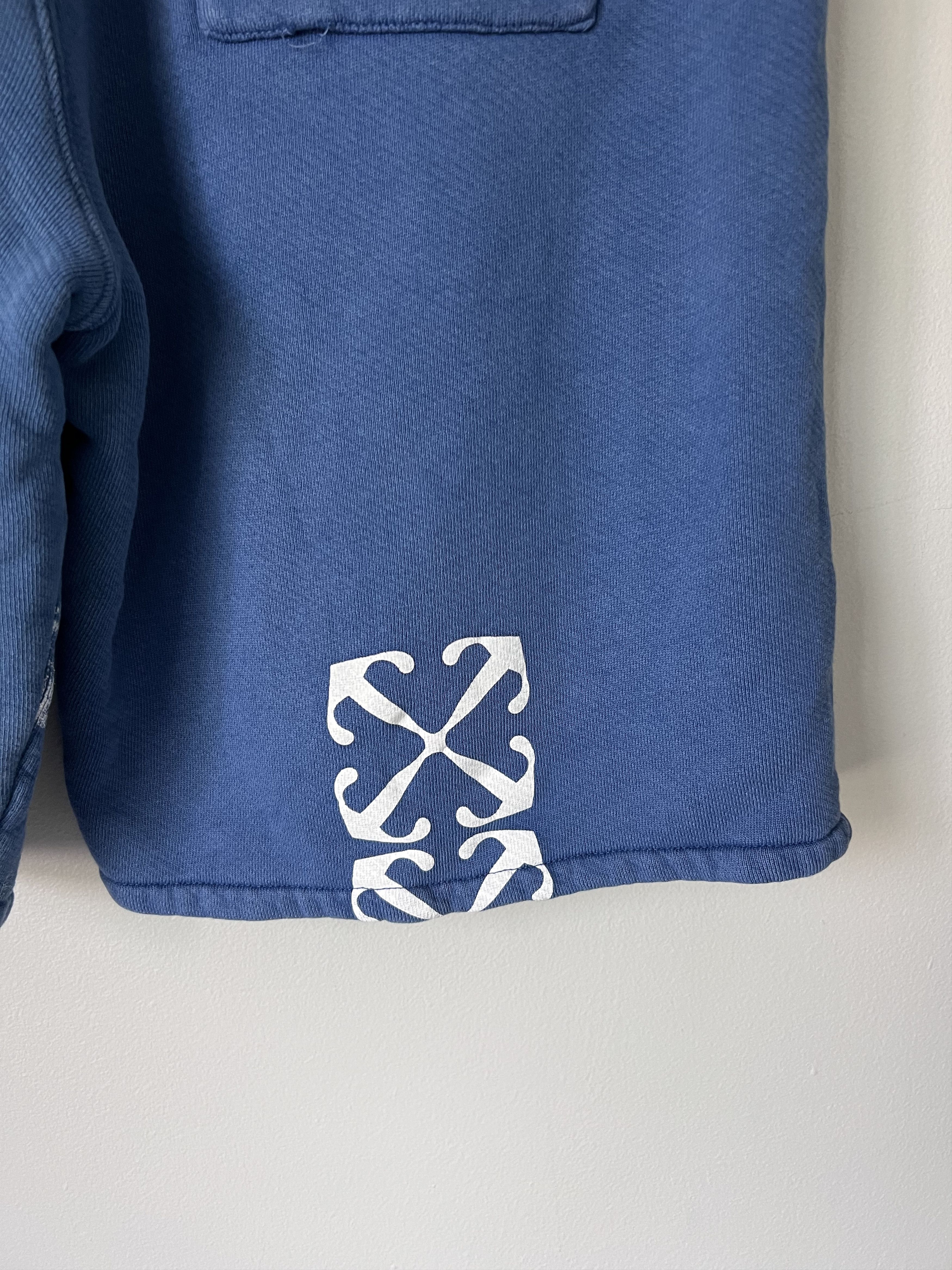 Off-White Off White Blurred Mary Shorts in Blue Size US 32 / EU 48 - 6 Thumbnail